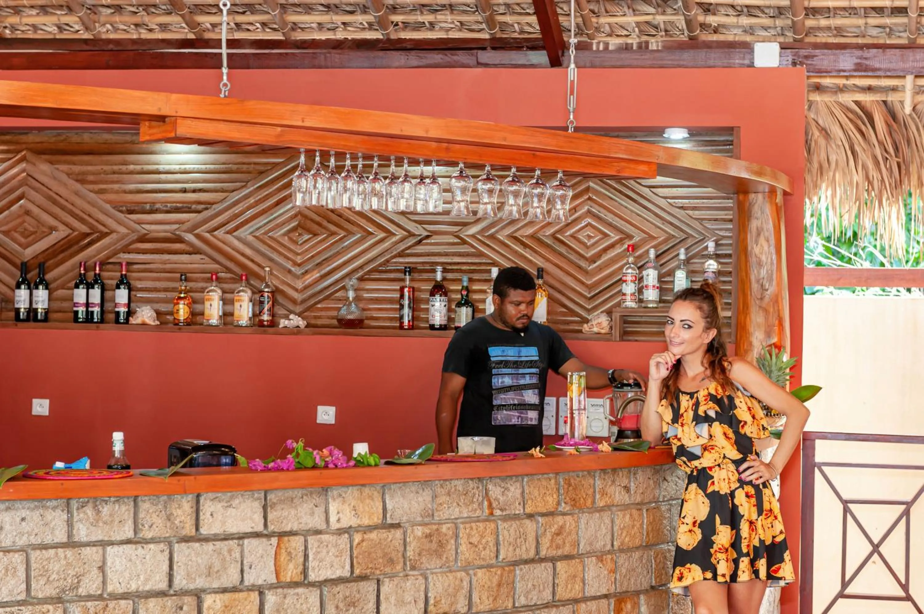 People in Blue Sky Resort