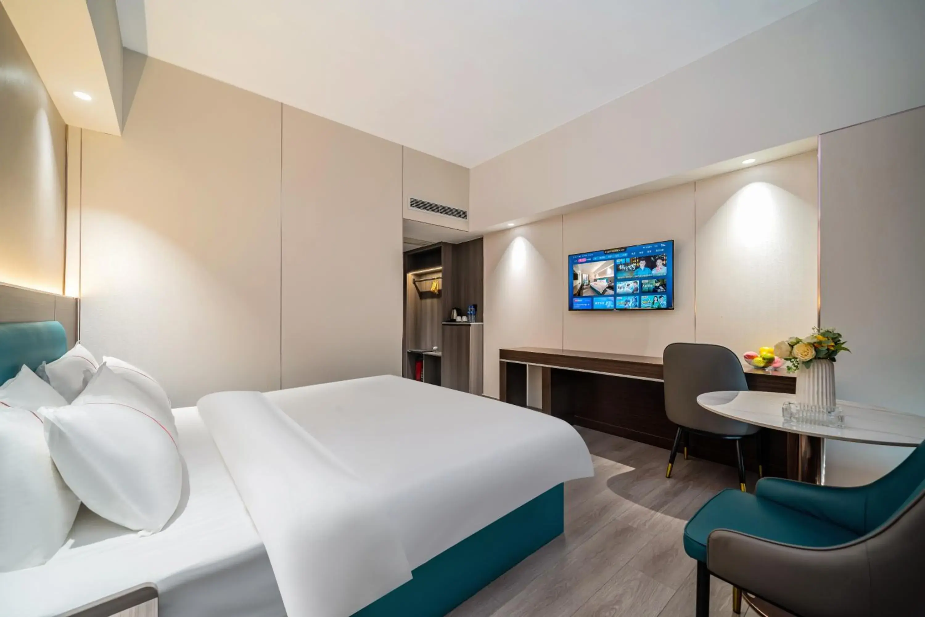 Living room, Bed in Mei Gang Hotel Living room, Bed in Mei Gang Hotel