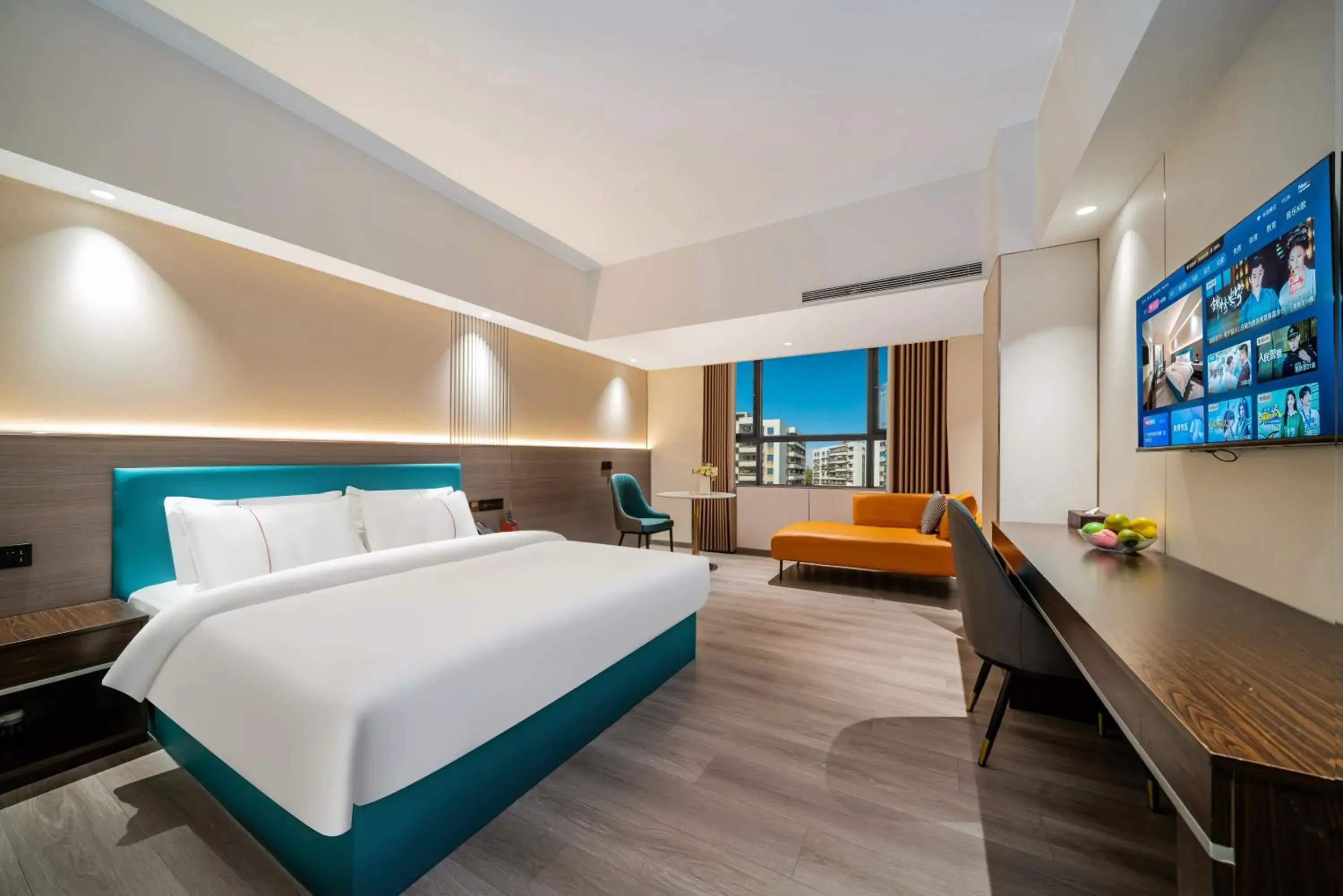 Photo of the whole room, Bed in Mei Gang Hotel Photo of the whole room, Bed in Mei Gang Hotel