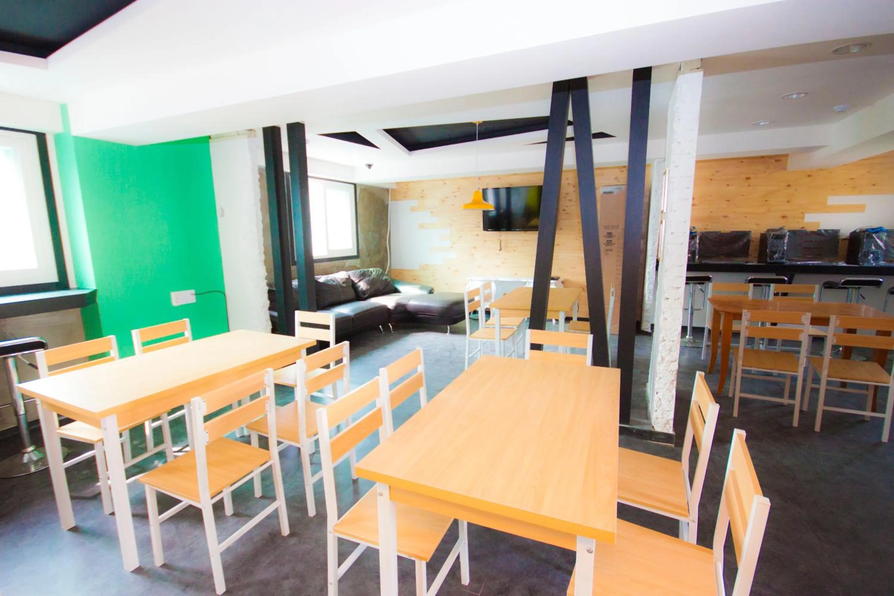 Lobby or reception in Calli Hostel