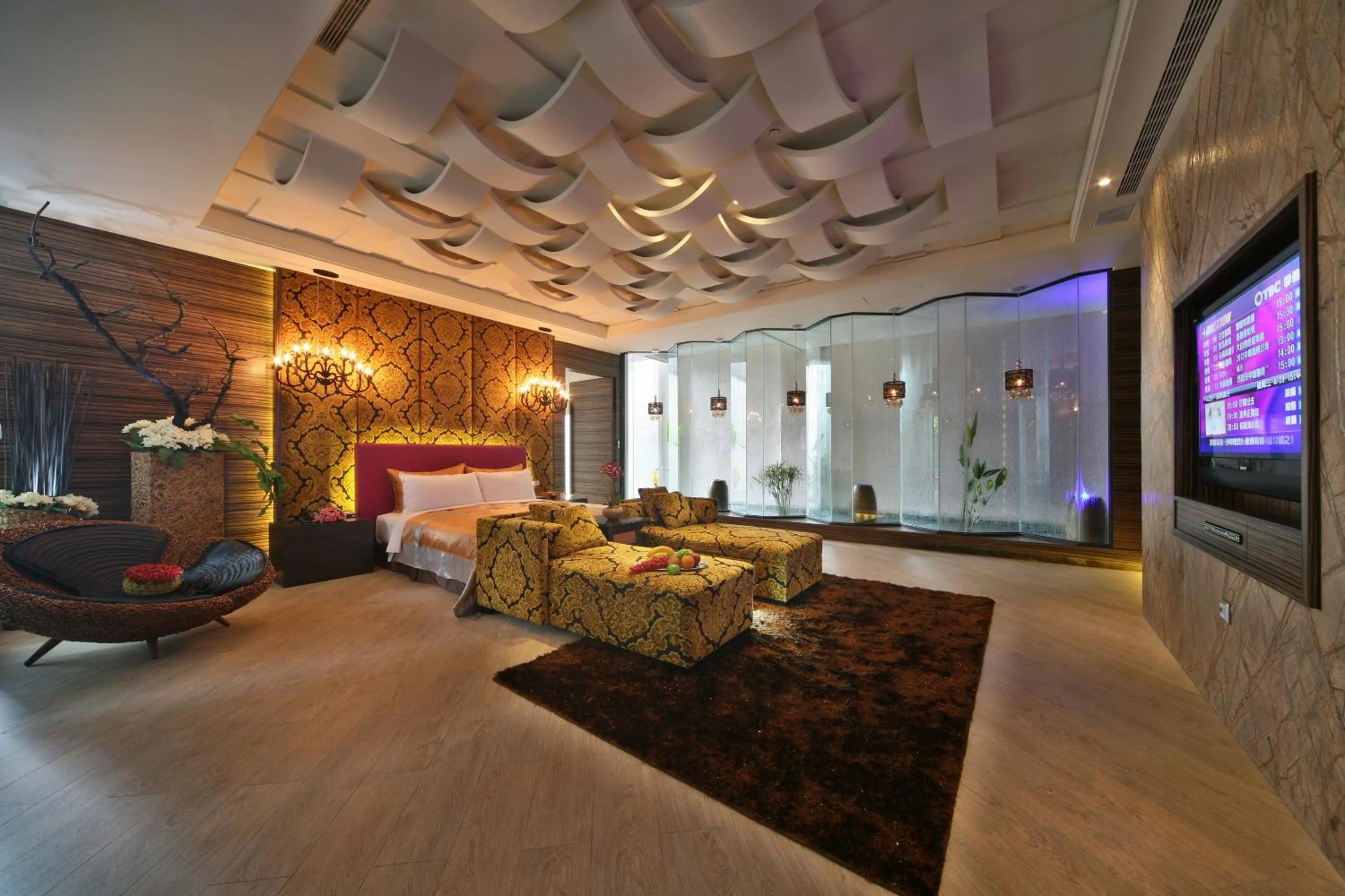 Bed in Han Guan Motel