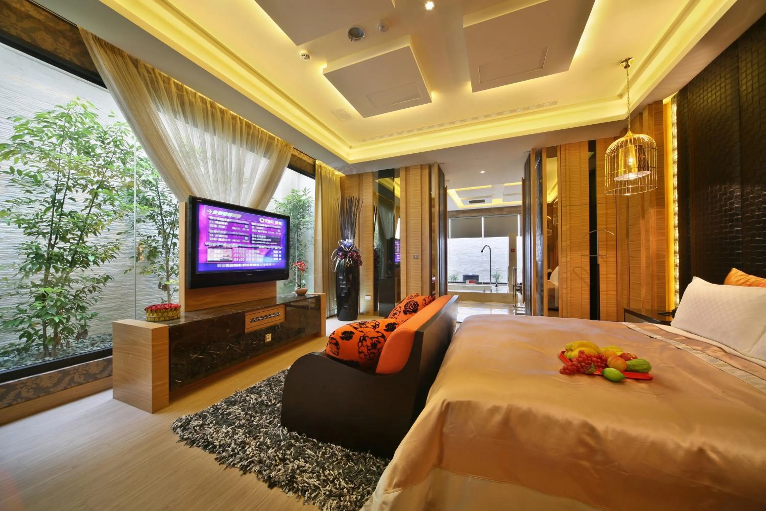 Bed in Han Guan Motel