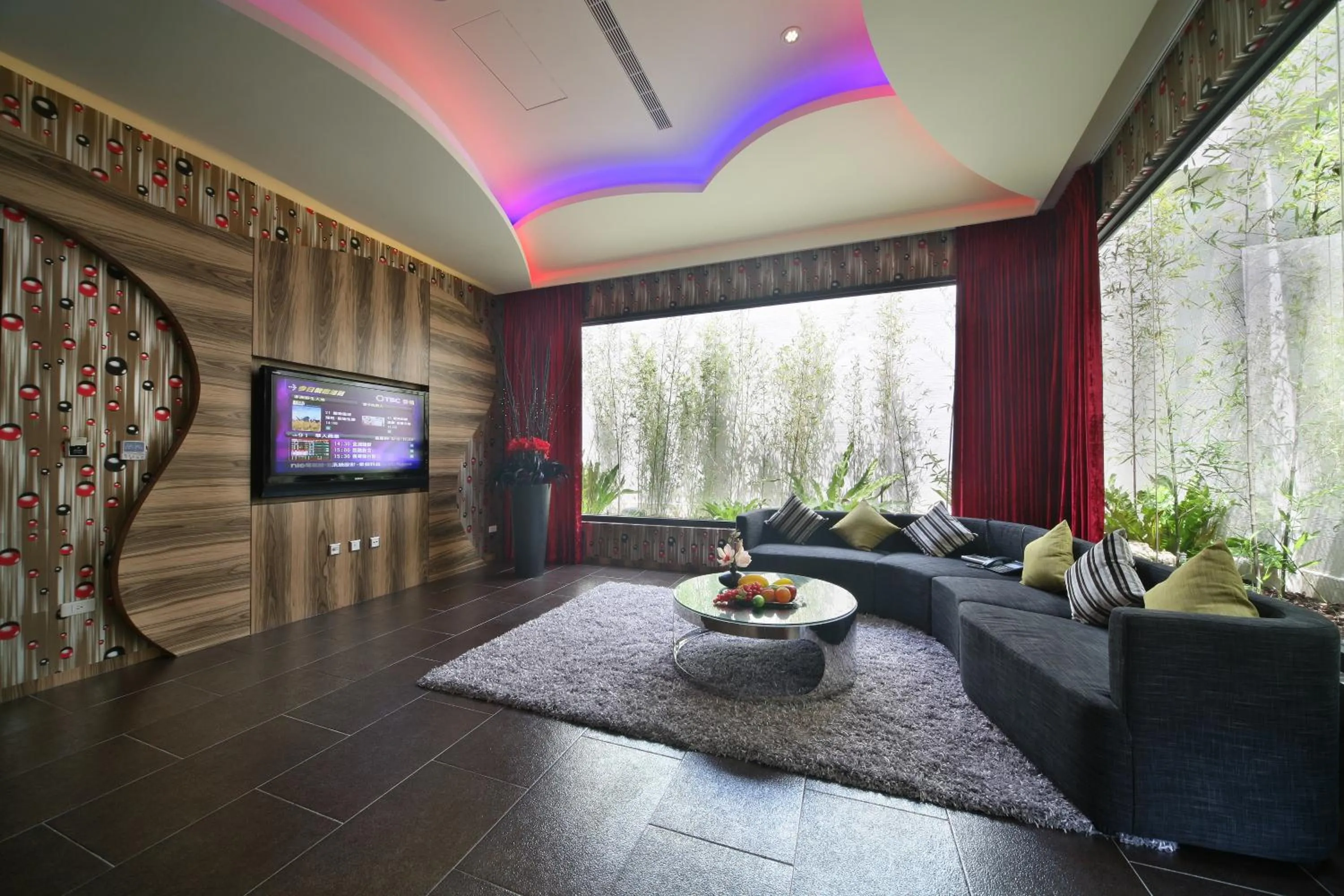 Living room in Han Guan Motel