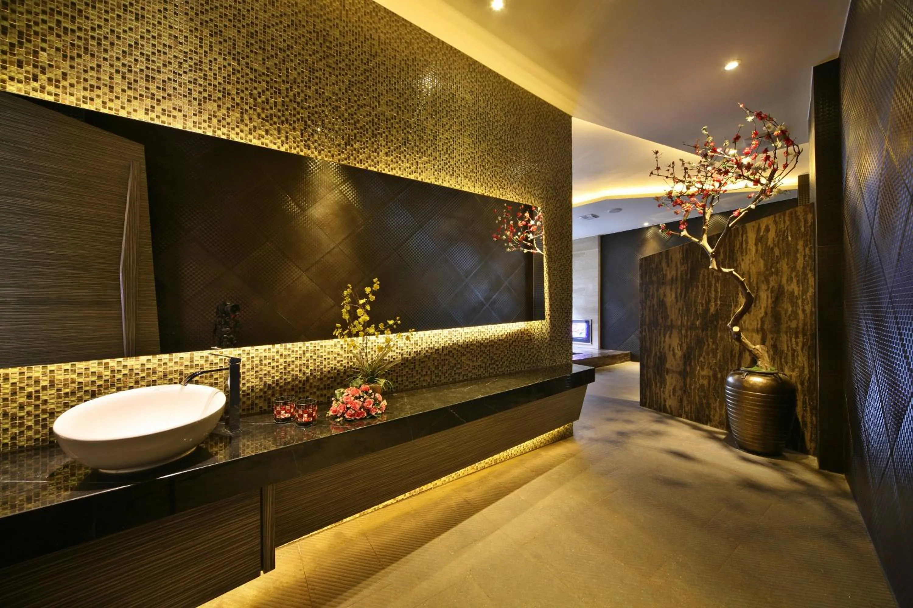 Bathroom in Han Guan Motel