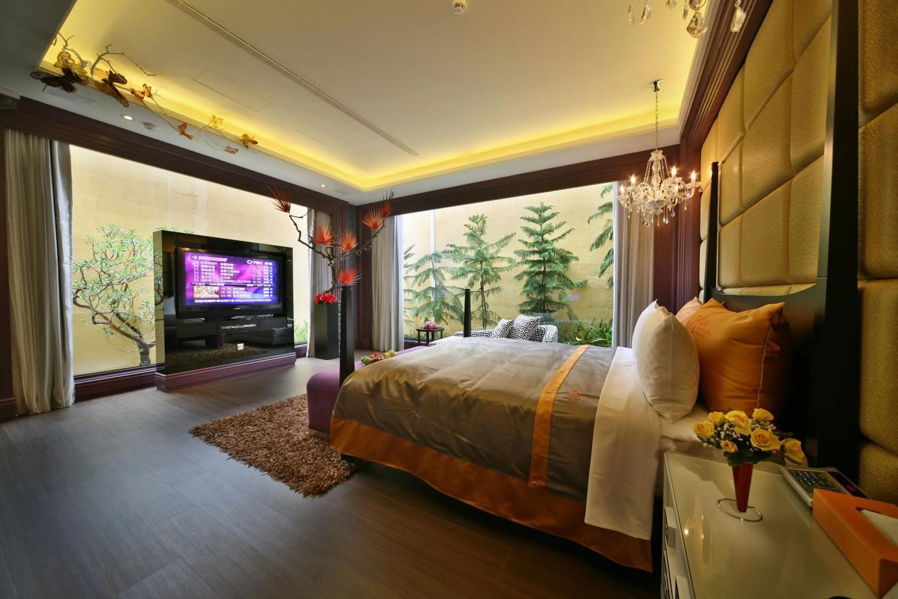 Bed in Han Guan Motel