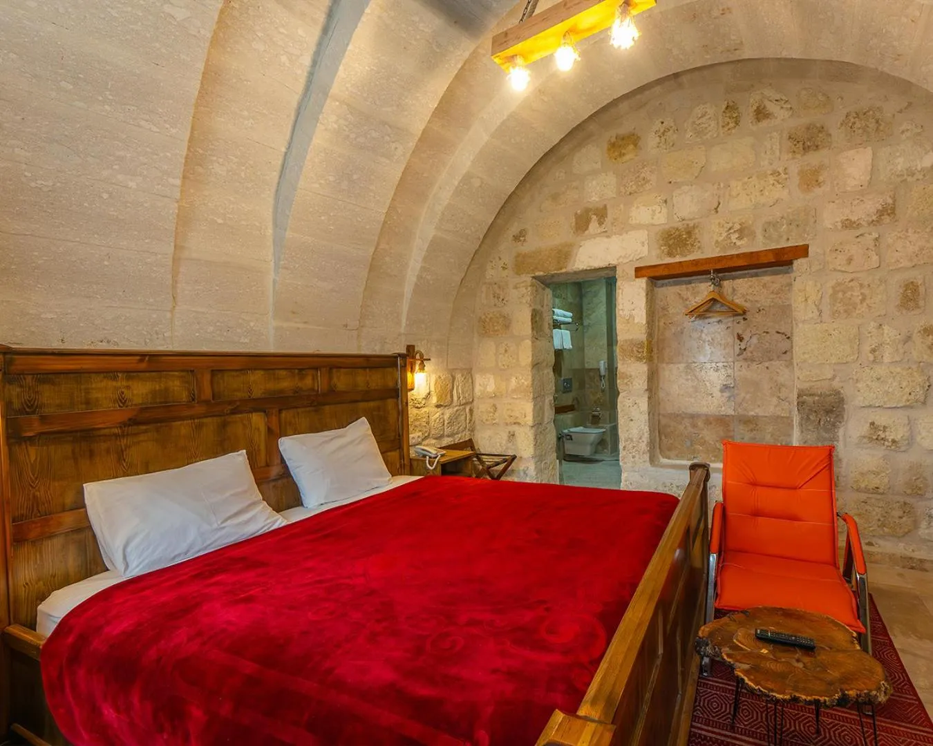 Bed in Belenus Cave House