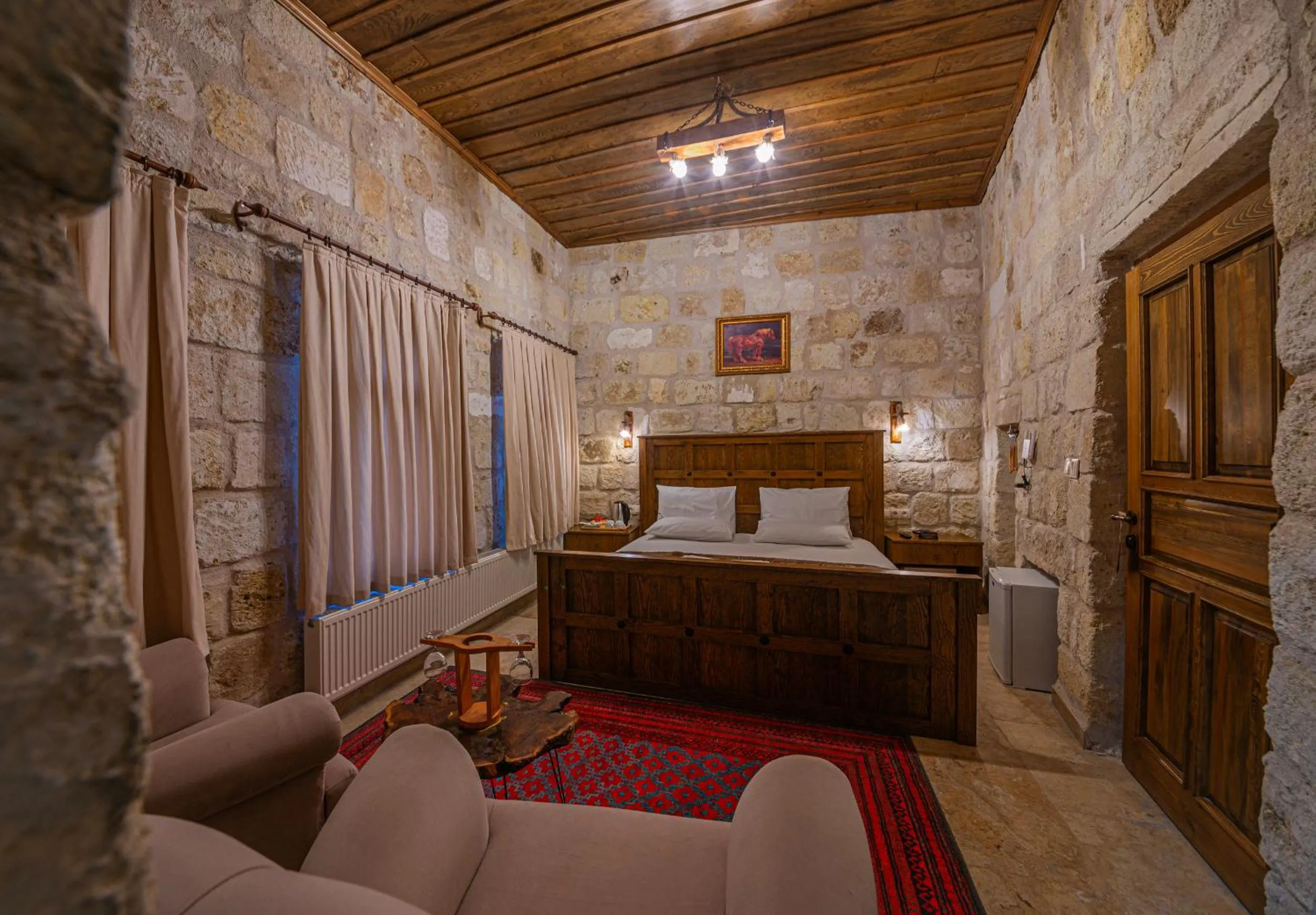 Bed in Belenus Cave House
