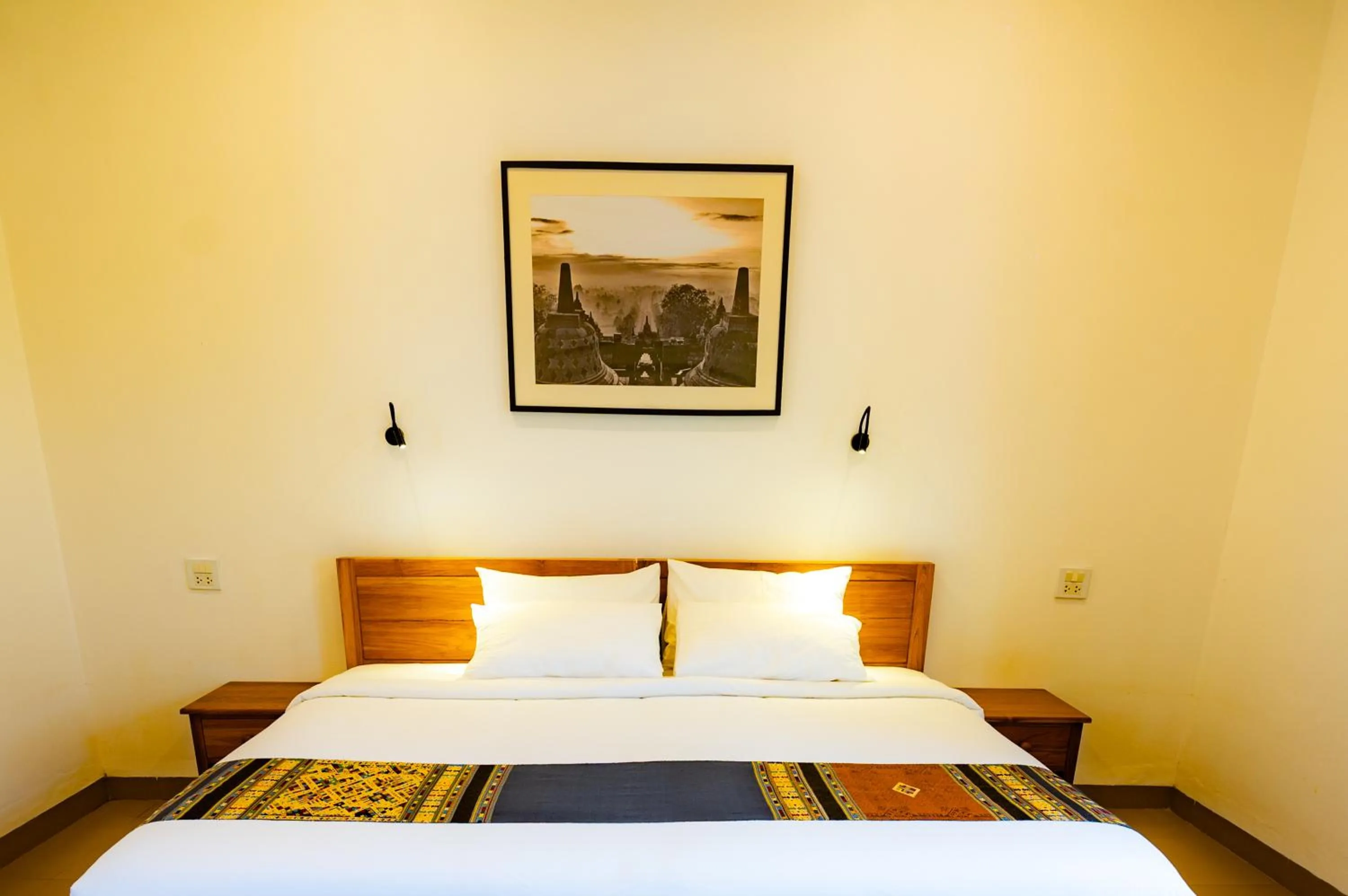 Bed in Madilao Hotel