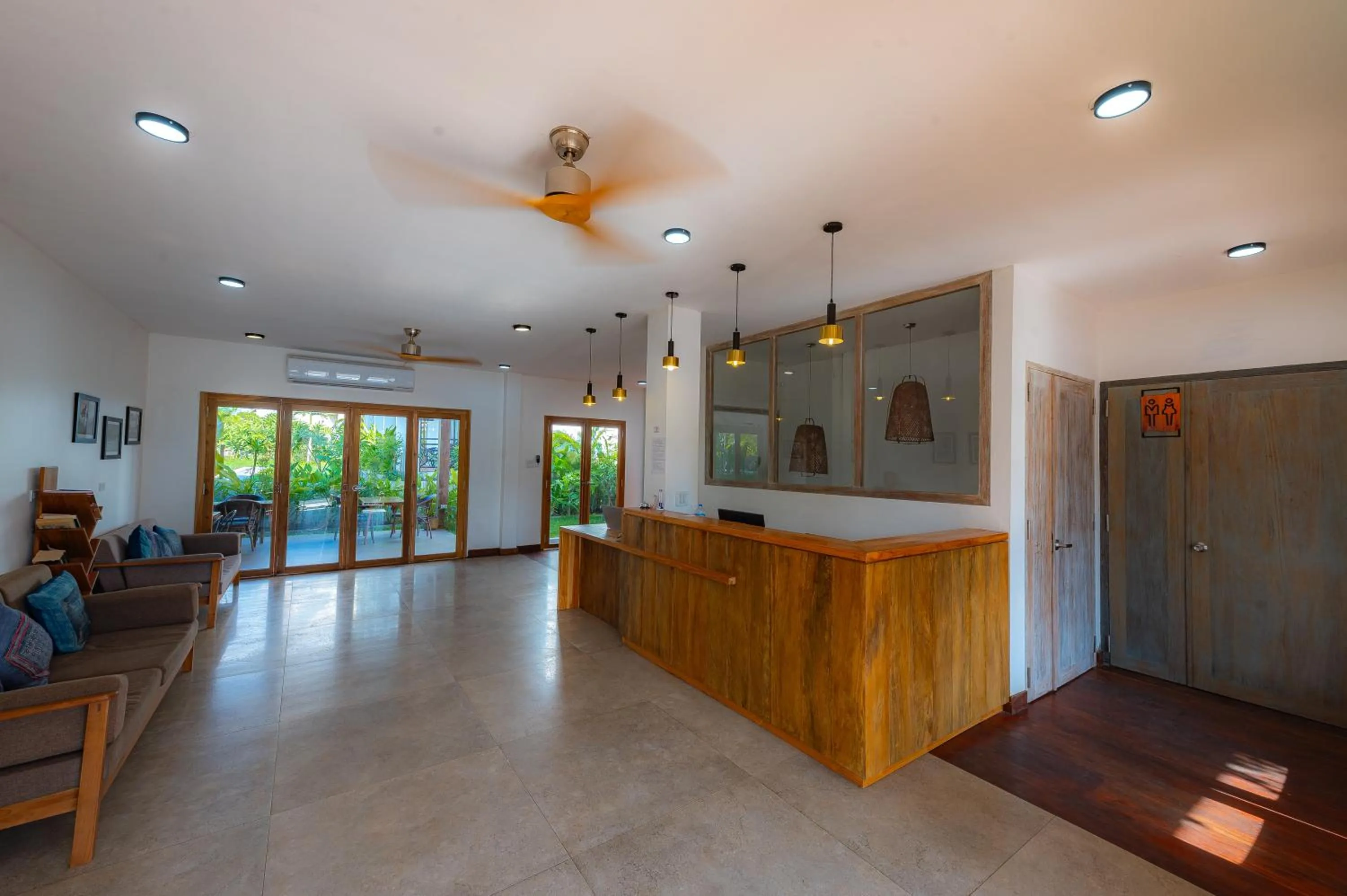 Lobby or reception in Madilao Hotel