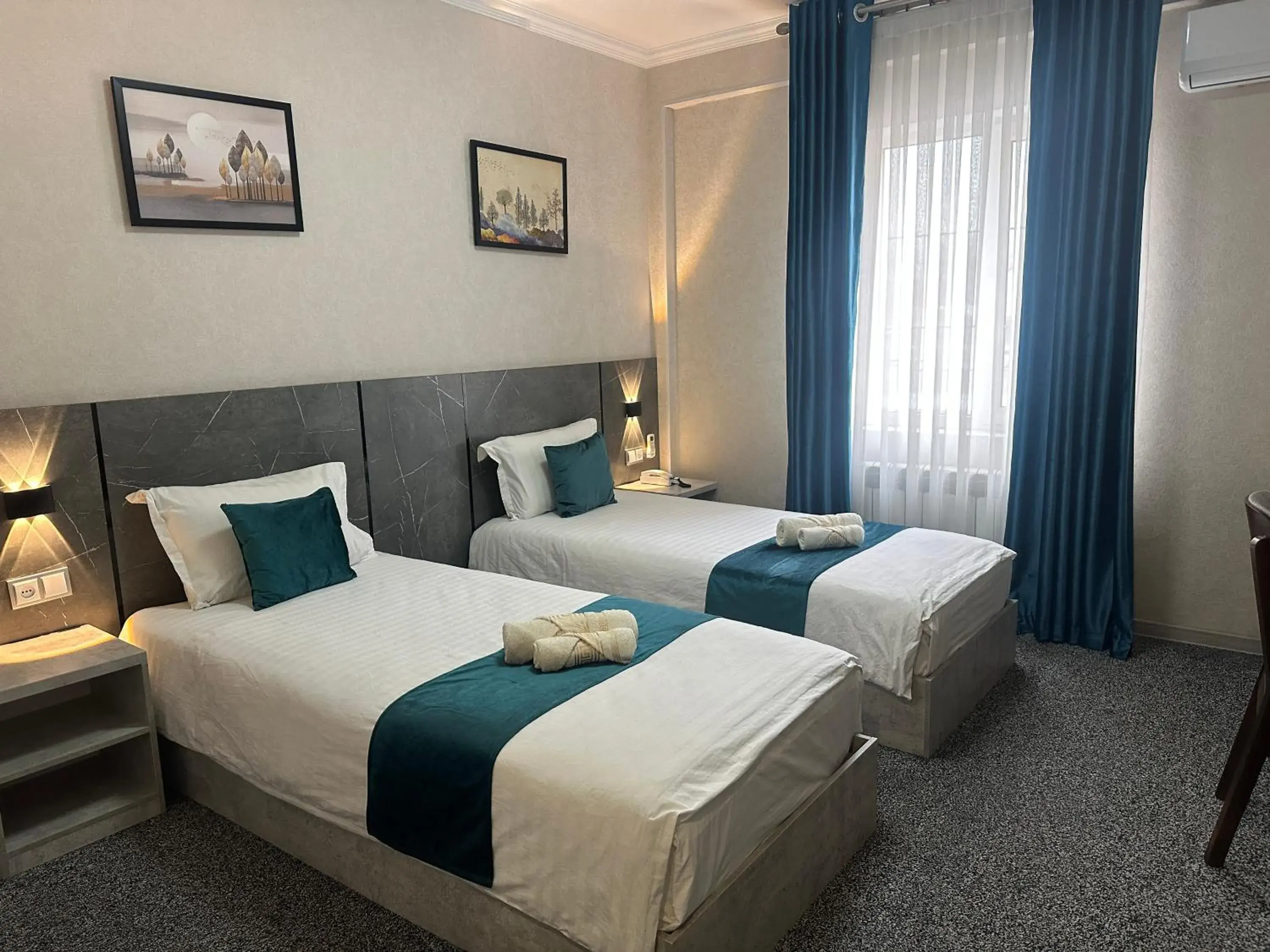 Twin Room with Balcony - single occupancy in Boston Hotel Tashkent Twin Room with Balcony - single occupancy in Boston Hotel Tashkent