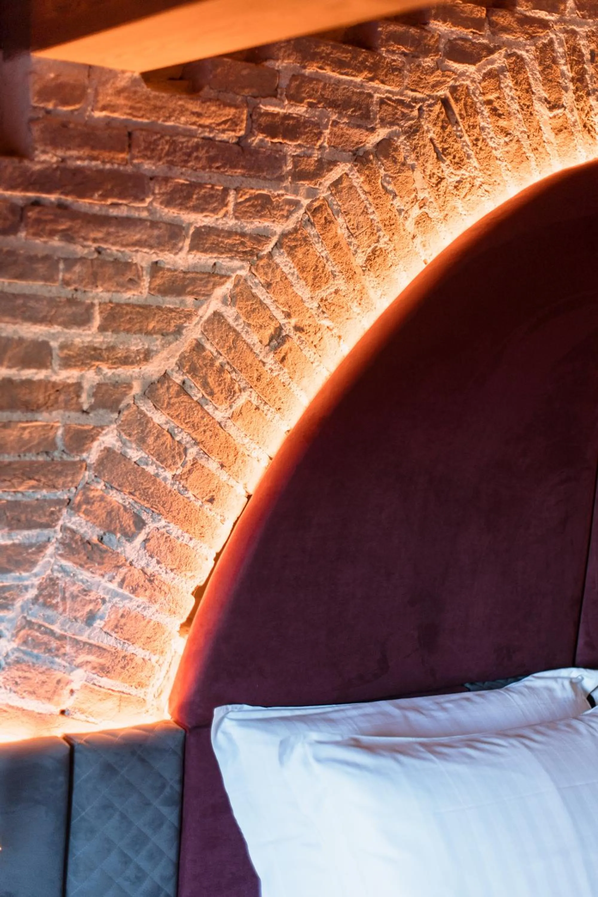 Bed in Pavillon Suite