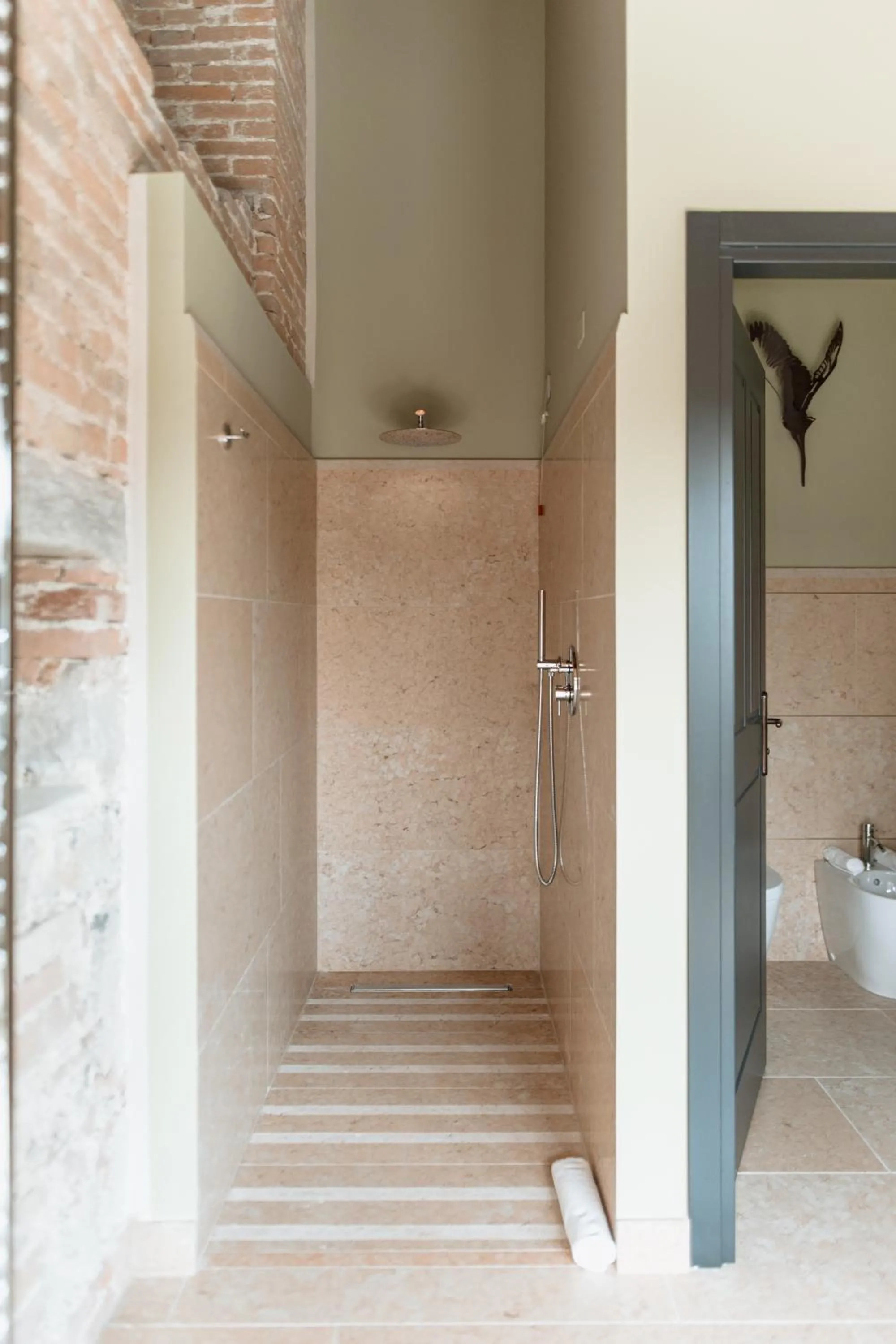 Shower in Pavillon Suite