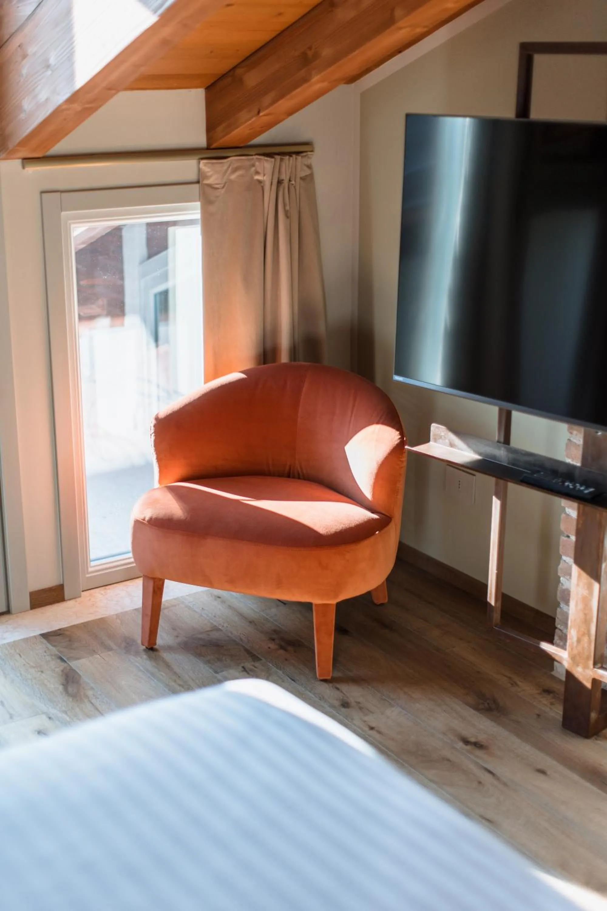 TV and multimedia, Bed in Pavillon Suite