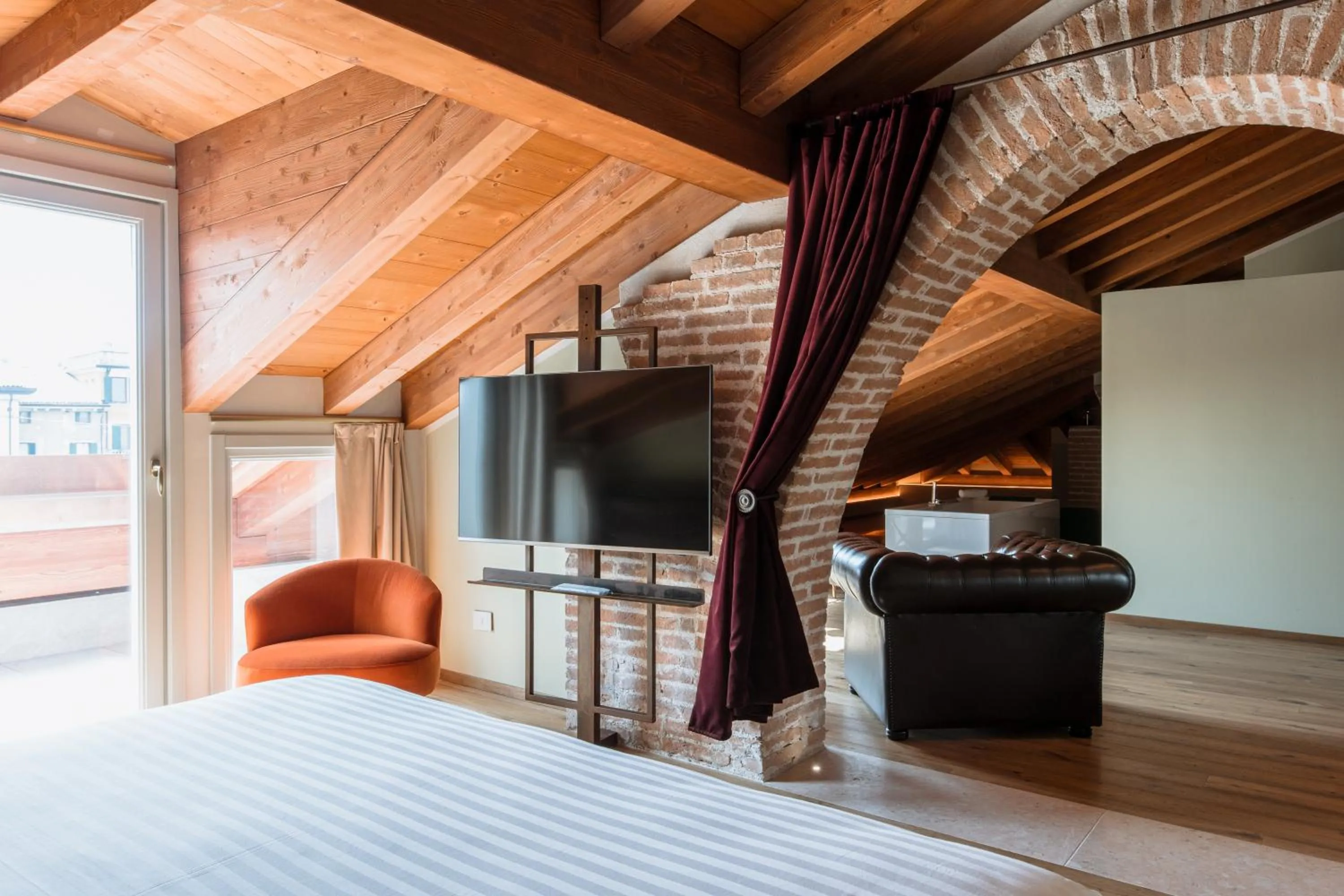 Bedroom in Pavillon Suite