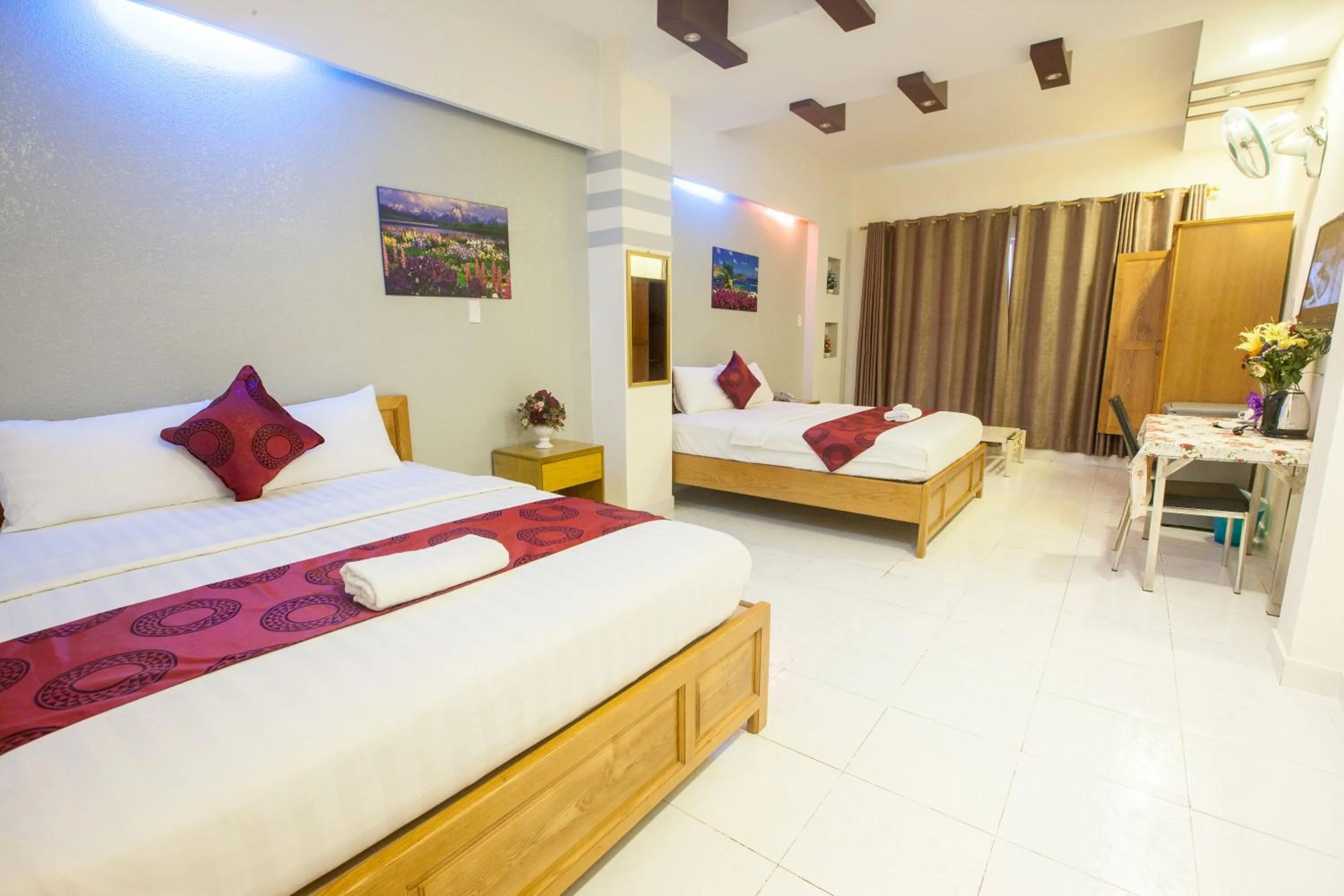 Decorative detail, Bed in Ailen Garden 2 Hotel