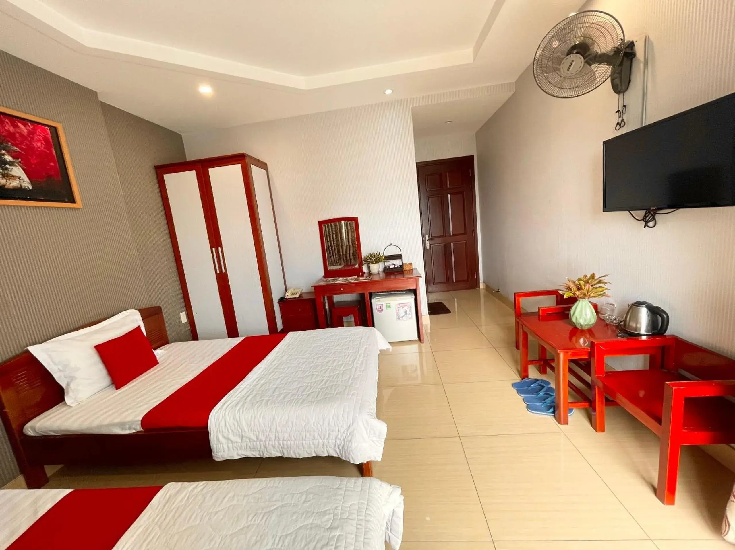 Bed in Quang Hoa Airport Hotel Bed in Quang Hoa Airport Hotel