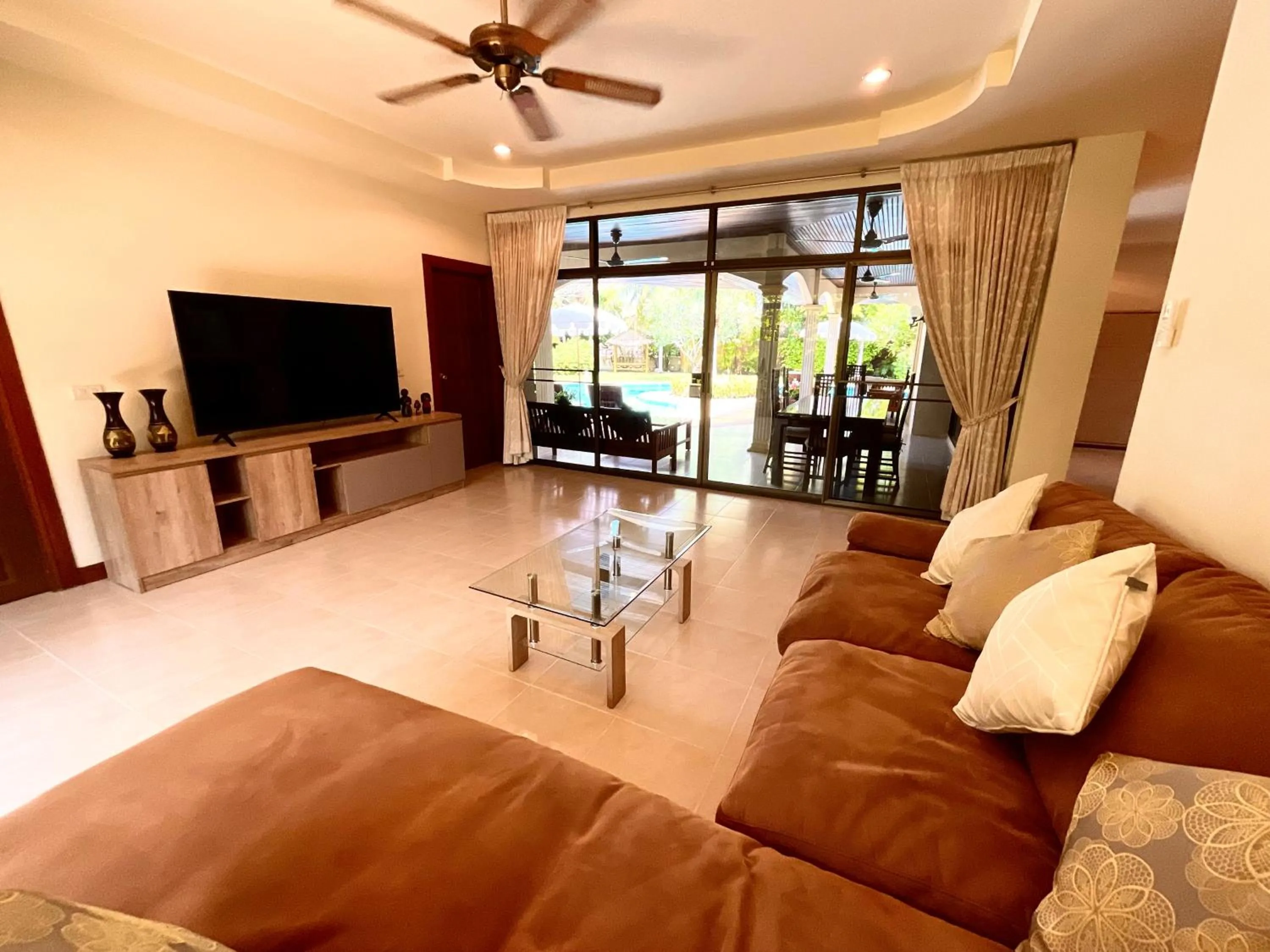 Living room in Coconut Paradise Holiday Villas