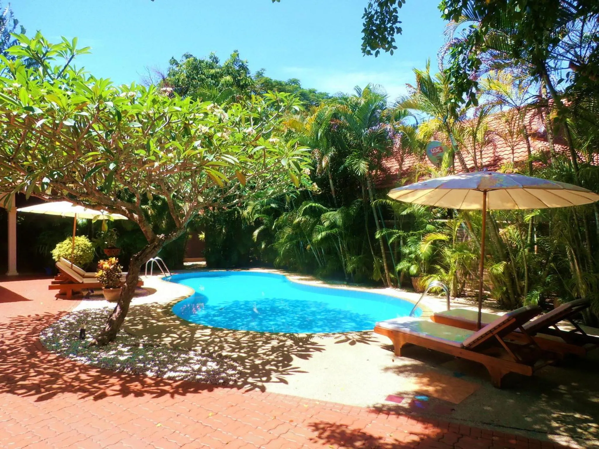 Garden in Coconut Paradise Holiday Villas