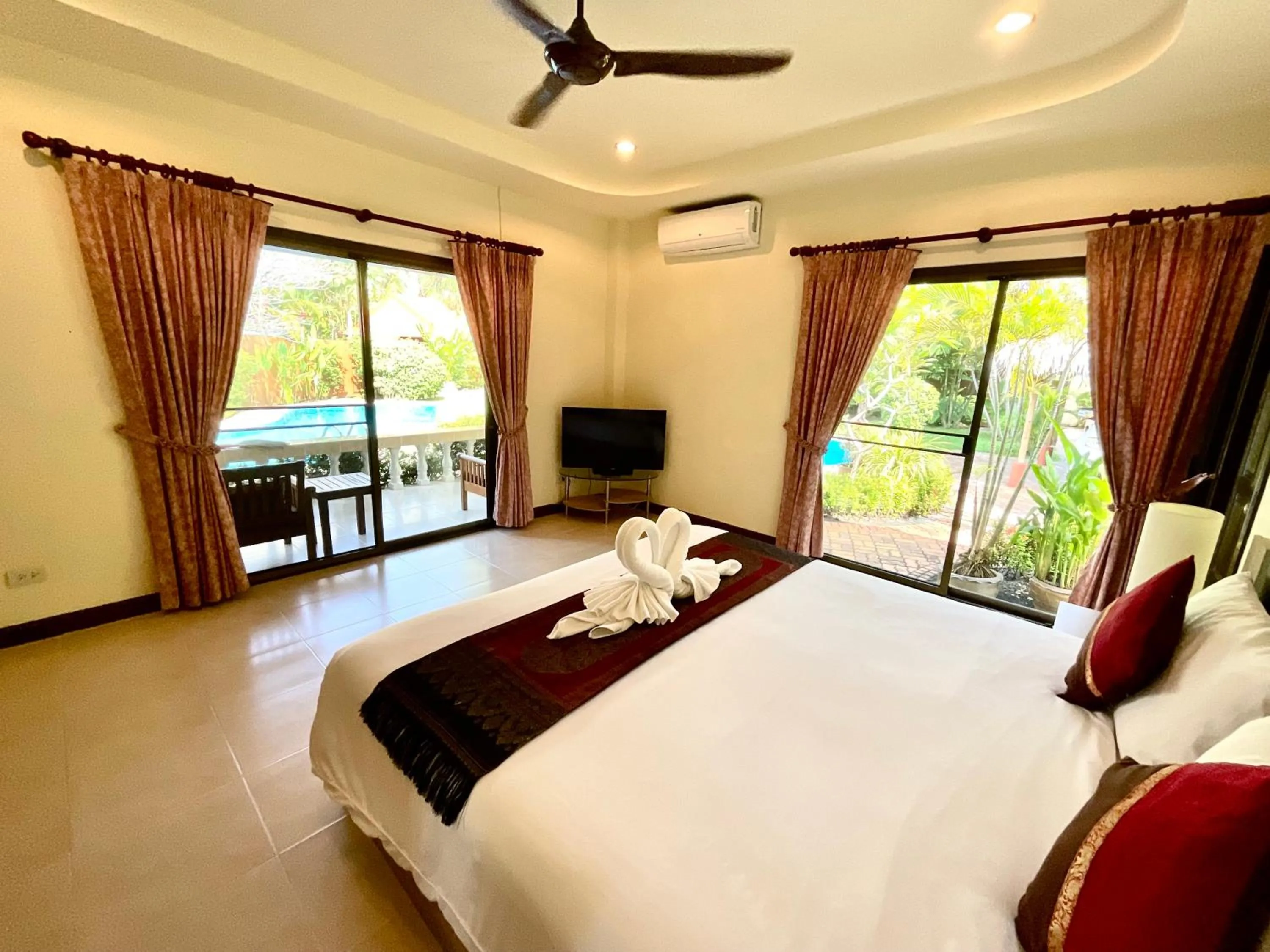 Bedroom in Coconut Paradise Holiday Villas