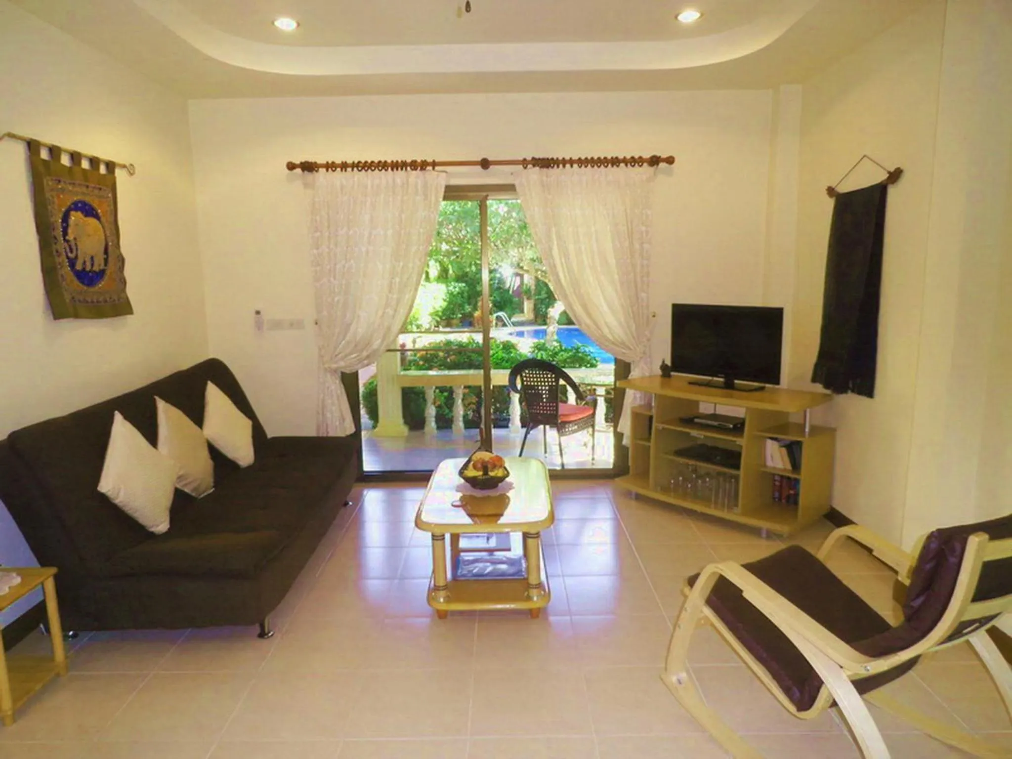 Living room in Coconut Paradise Holiday Villas