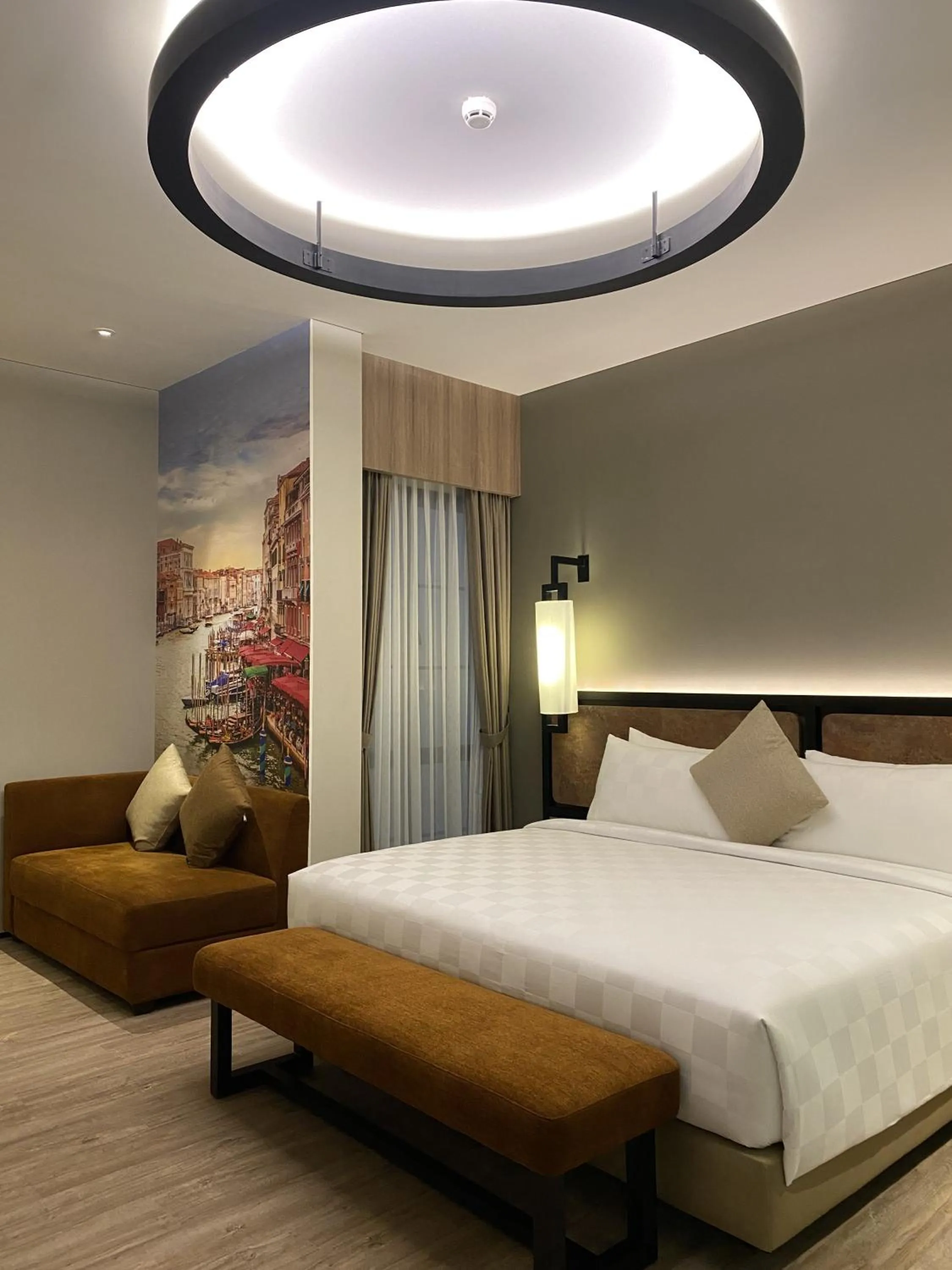 Bedroom, Bed in Posto Dormire Sudirman