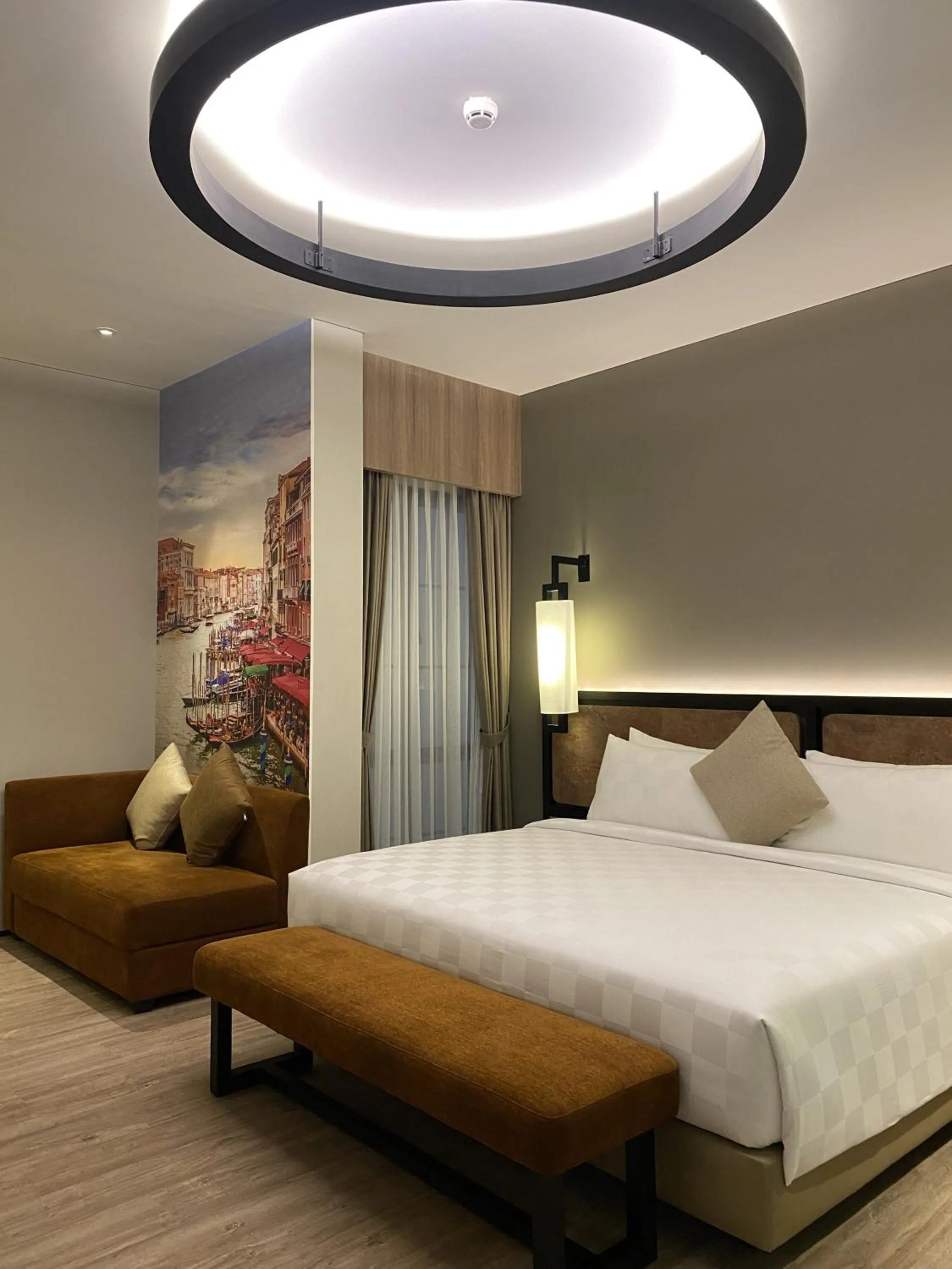 Bedroom, Bed in Posto Dormire Sudirman