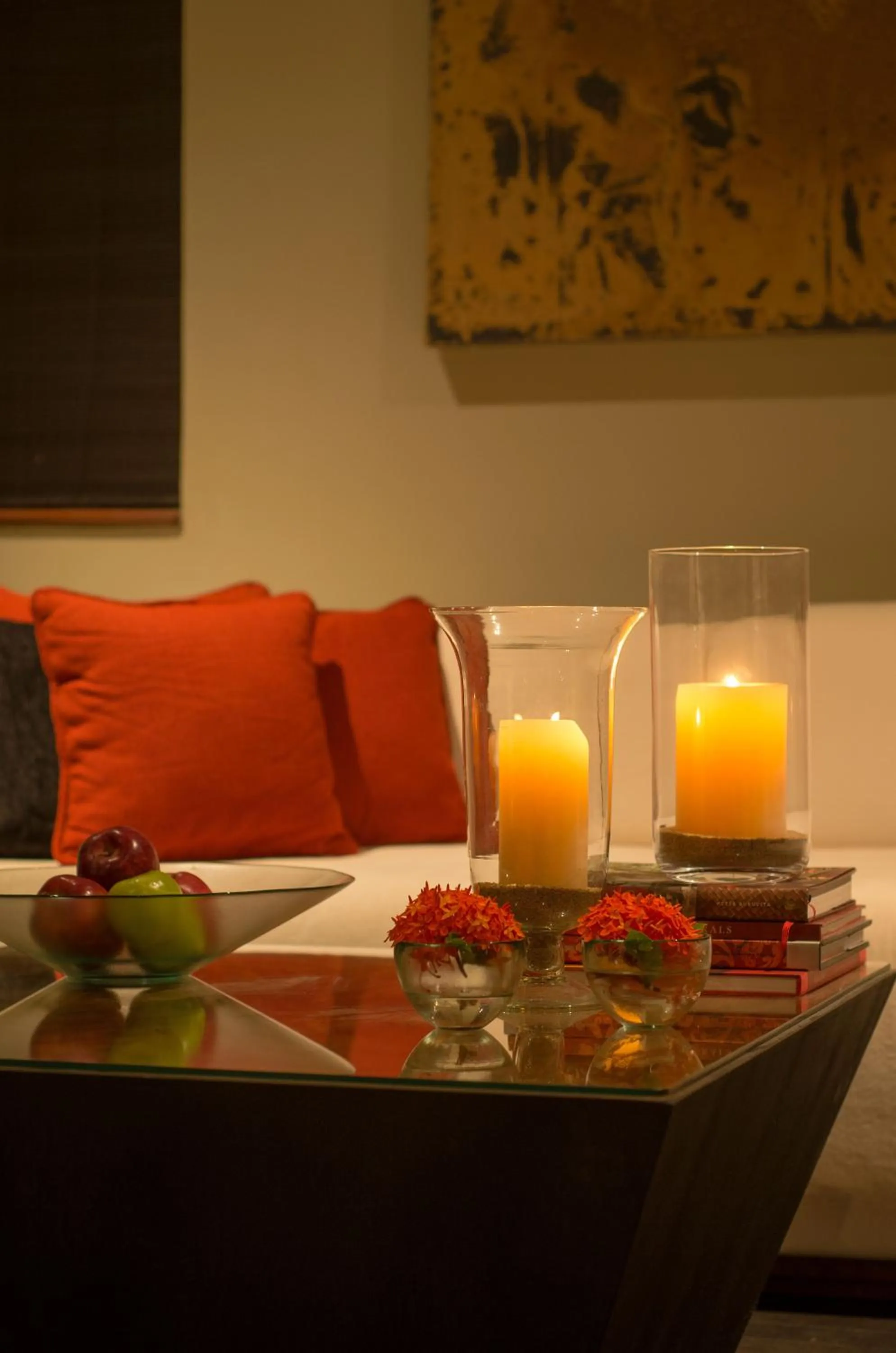 Seating area in Stone House, Kandy