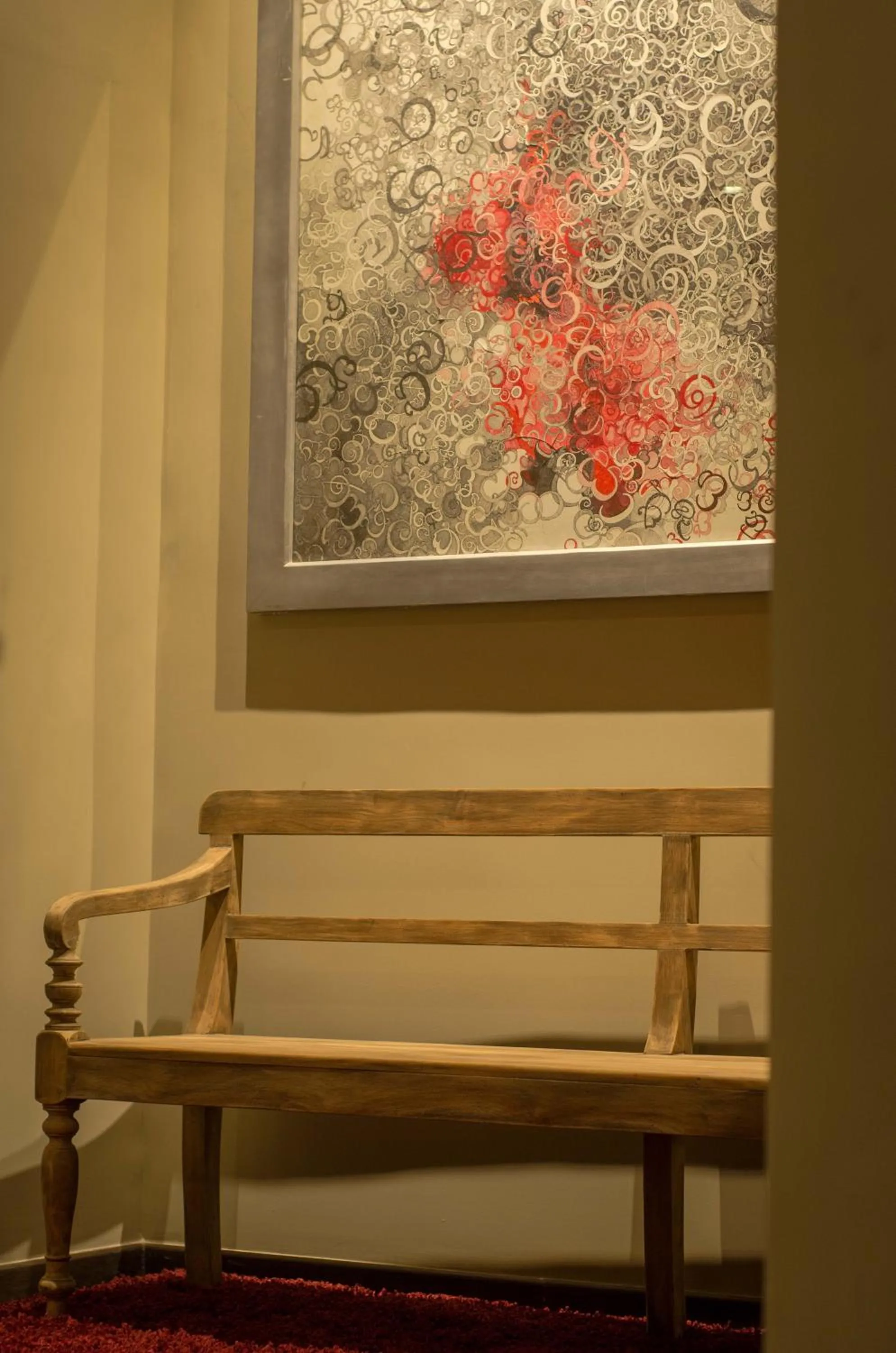 Decorative detail in Stone House, Kandy