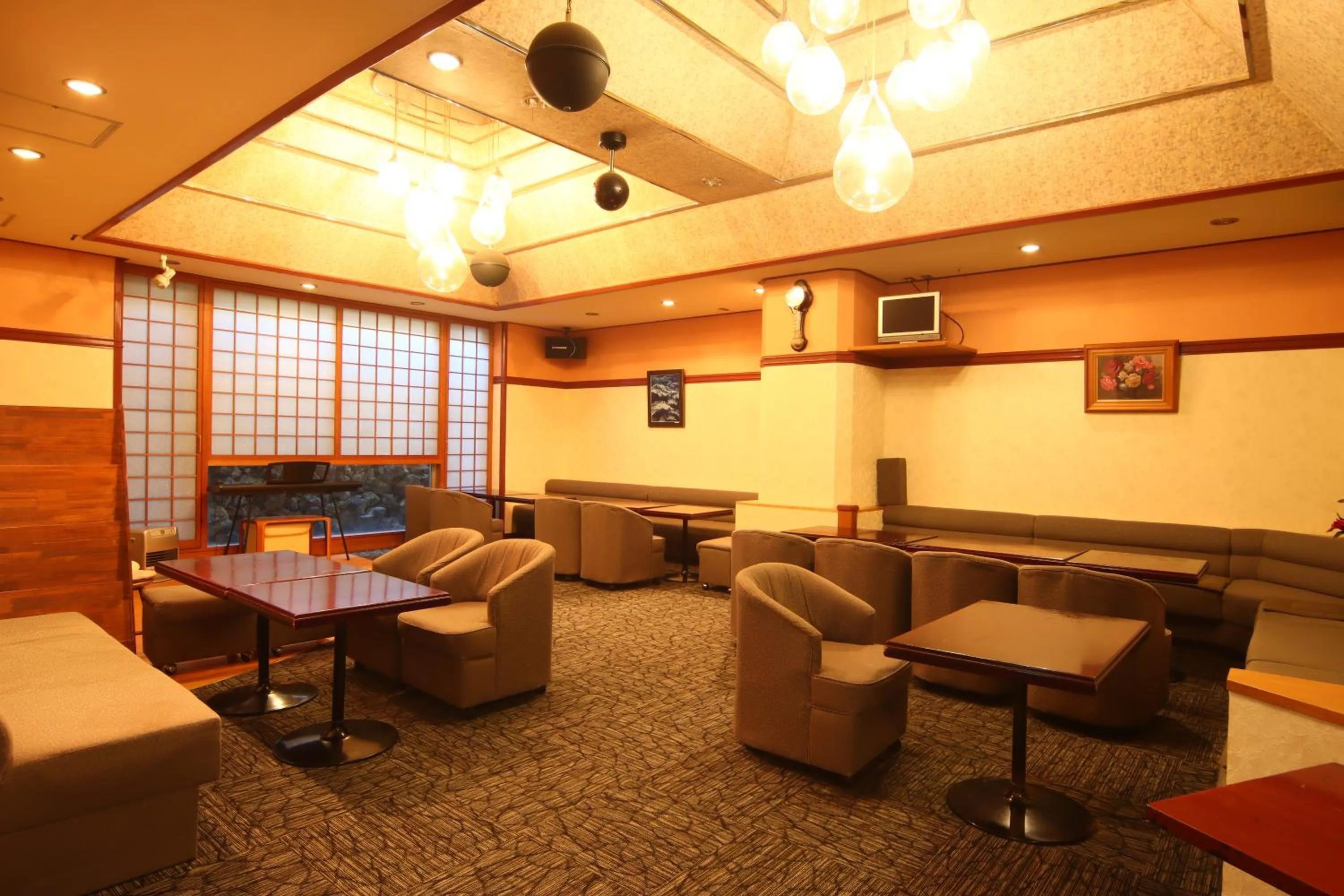 Lounge or bar in Nishiki-no-Yu Jimotoya