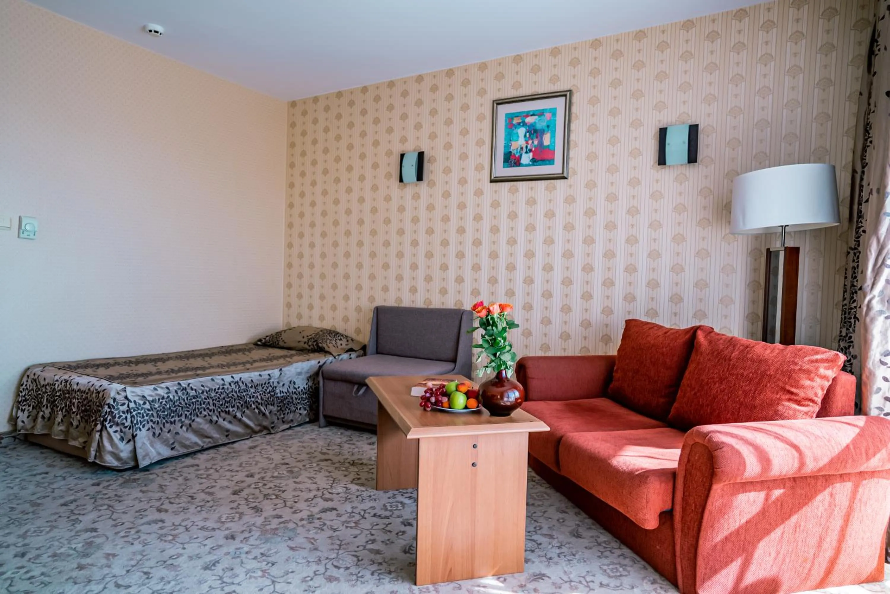 Living room, Bed in Izola Paradise Hotel - All Inclusive