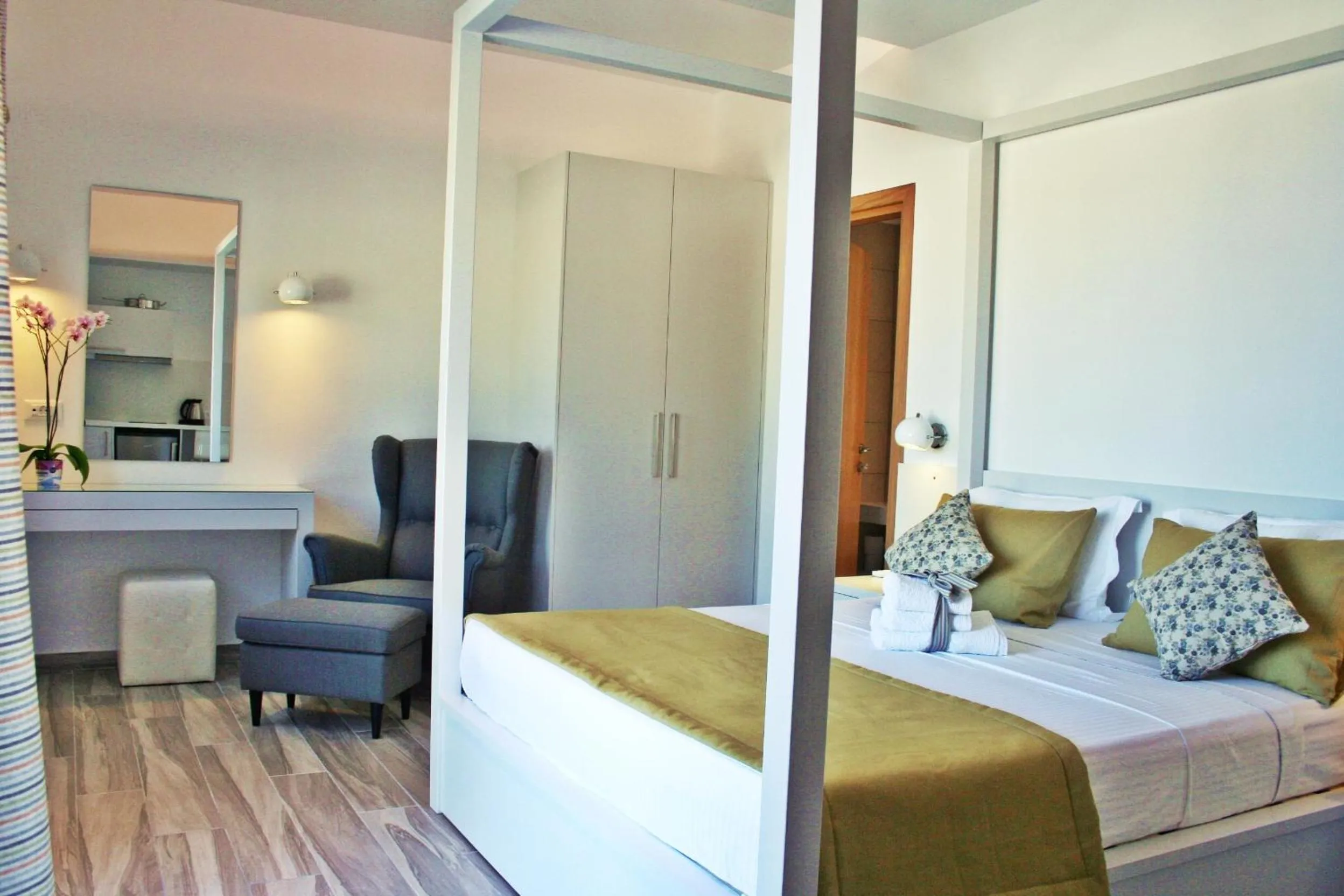 Bedroom, Bed in Lindos Beauty