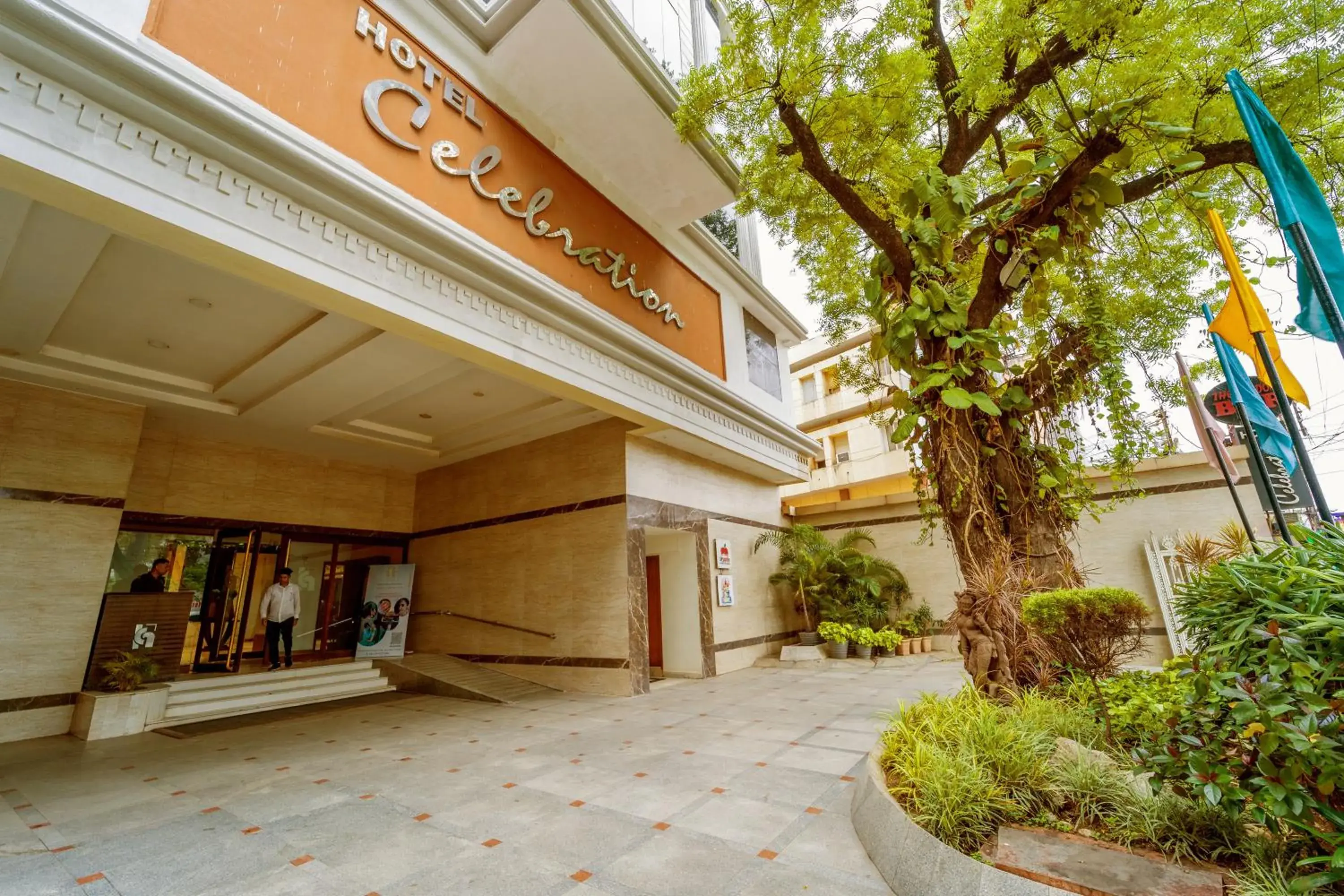 Facade/entrance in Hotel Celebration Facade/entrance in Hotel Celebration