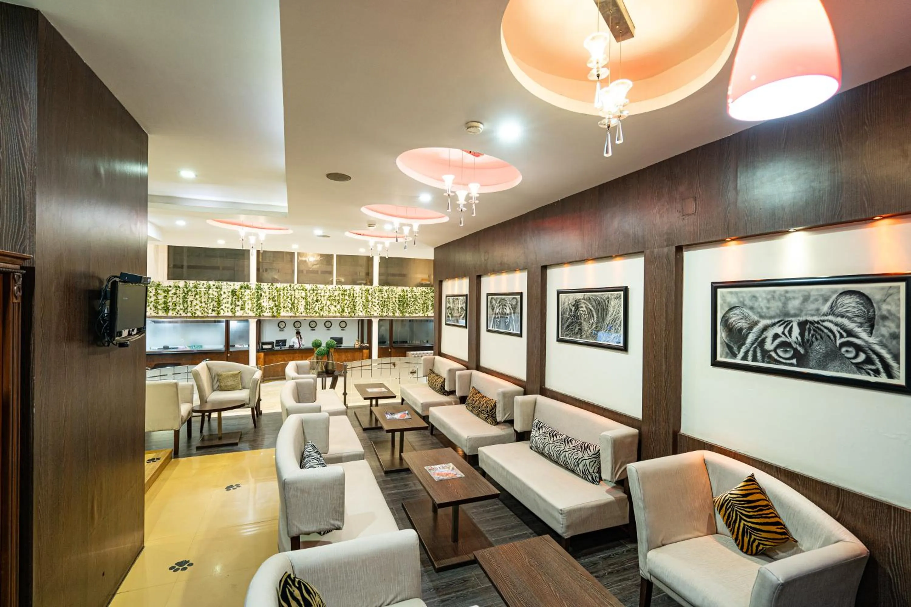 Seating area in Hotel Celebration