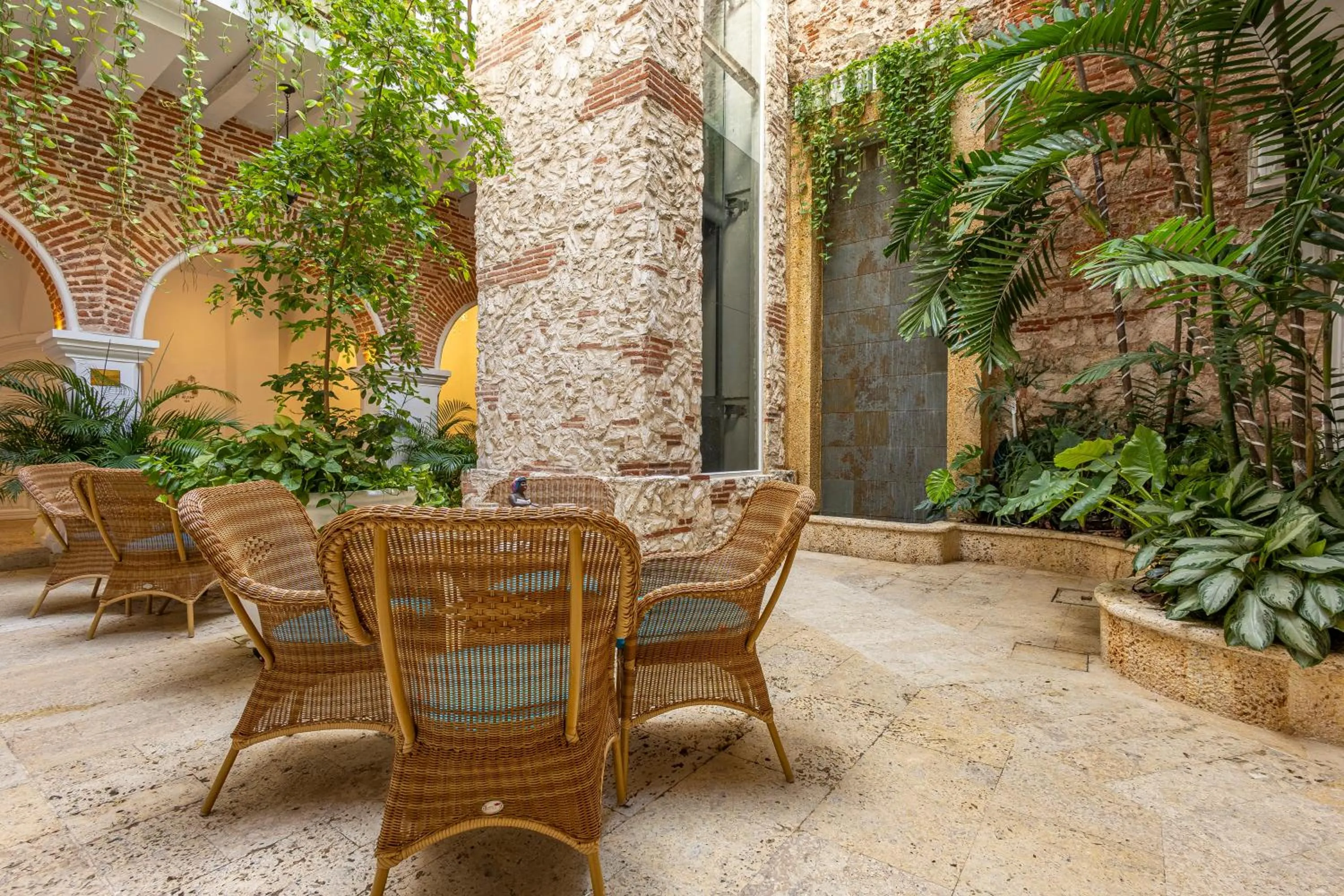 Patio in Hotel Casa del Gobernador
