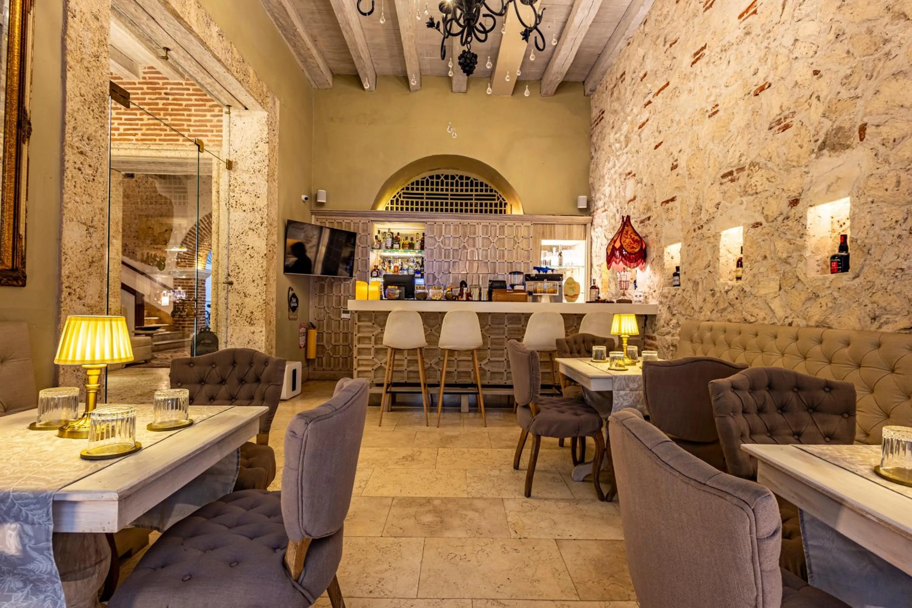 Lounge or bar in Hotel Casa del Gobernador