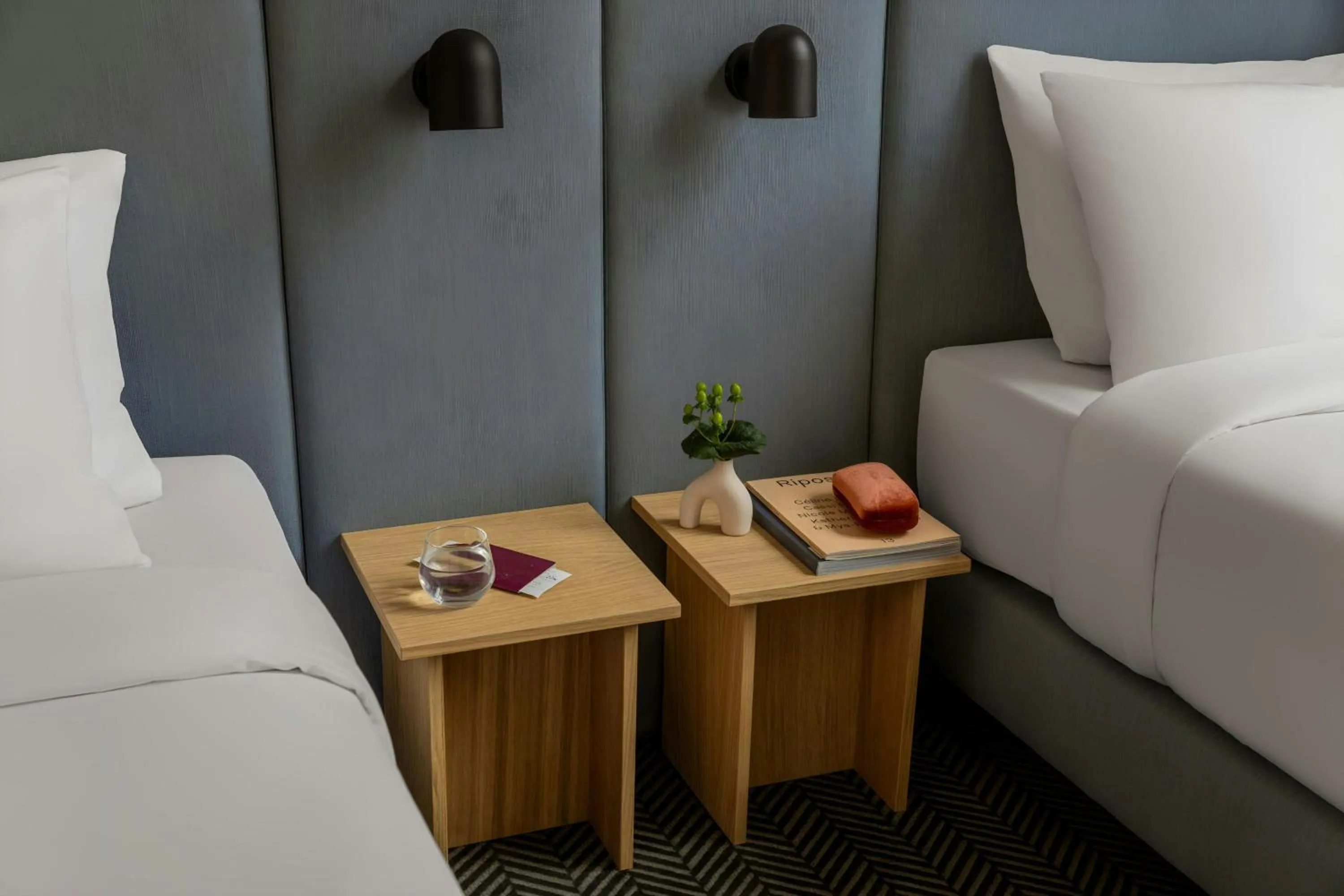 Bedroom in Hotel Rose Rotterdam