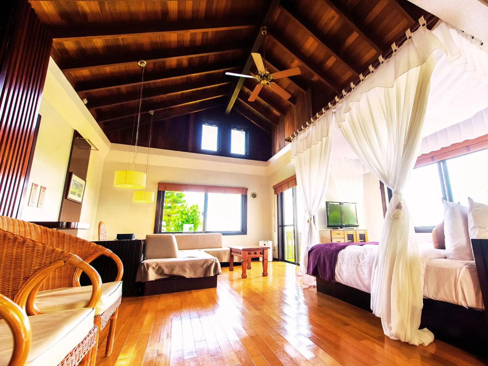 Photo of the whole room, Bed in LiVEMAX Amms Canna Resort Villa