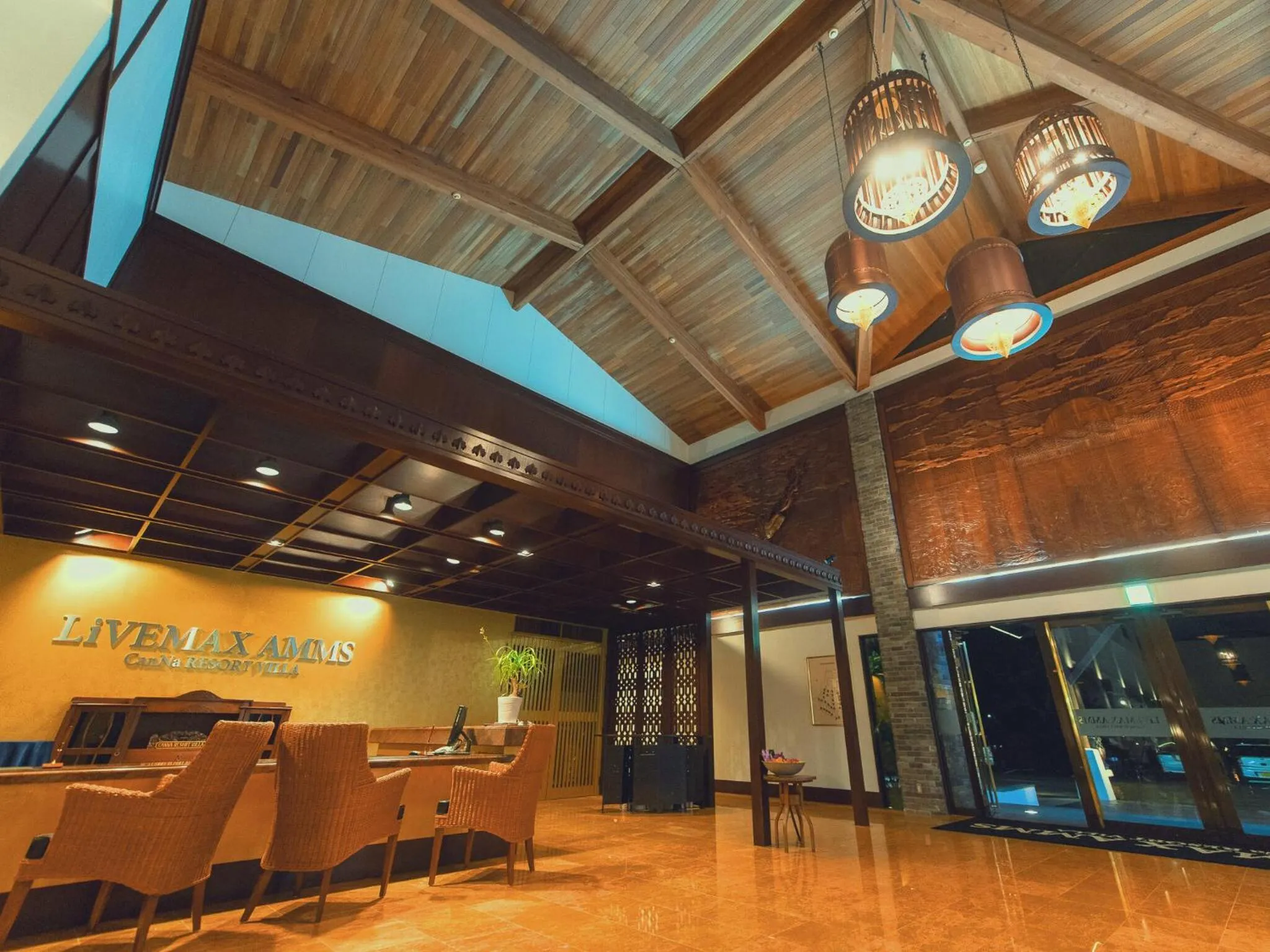 Lobby or reception in LiVEMAX Amms Canna Resort Villa