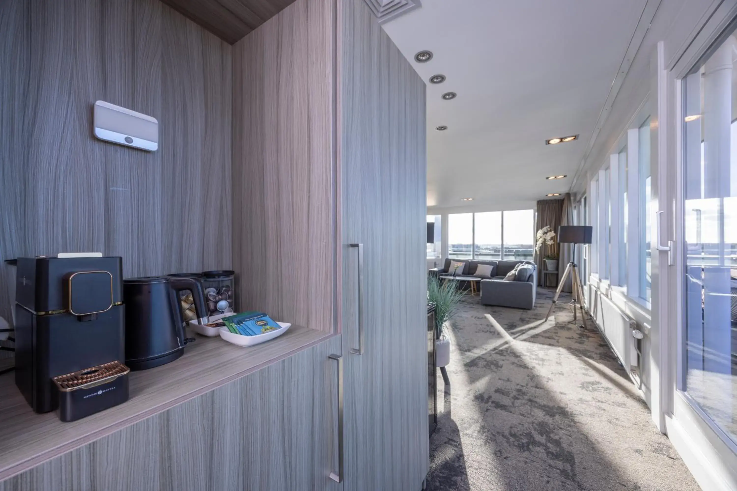 Coffee/tea facilities in Fletcher Hotel - Restaurant Elzenduin Coffee/tea facilities in Fletcher Hotel - Restaurant Elzenduin