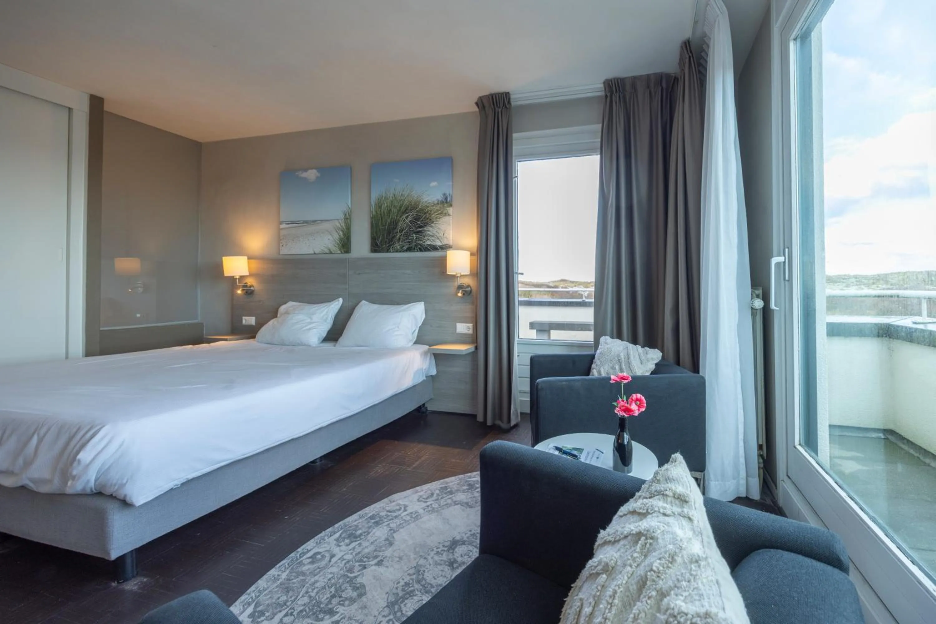 Bed in Fletcher Hotel - Restaurant Elzenduin