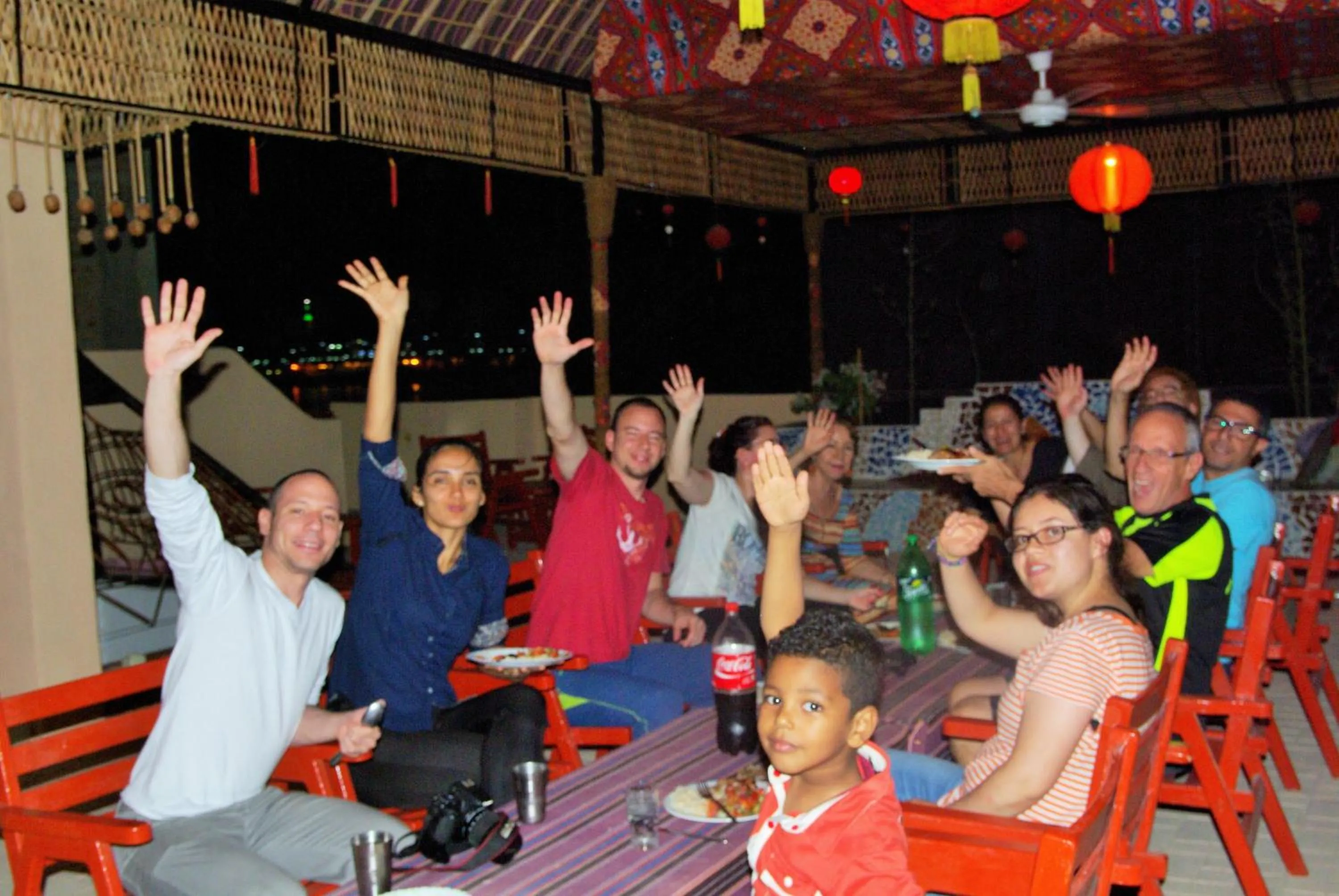group of guests in Pyramids Luxor Hotel & SPA
