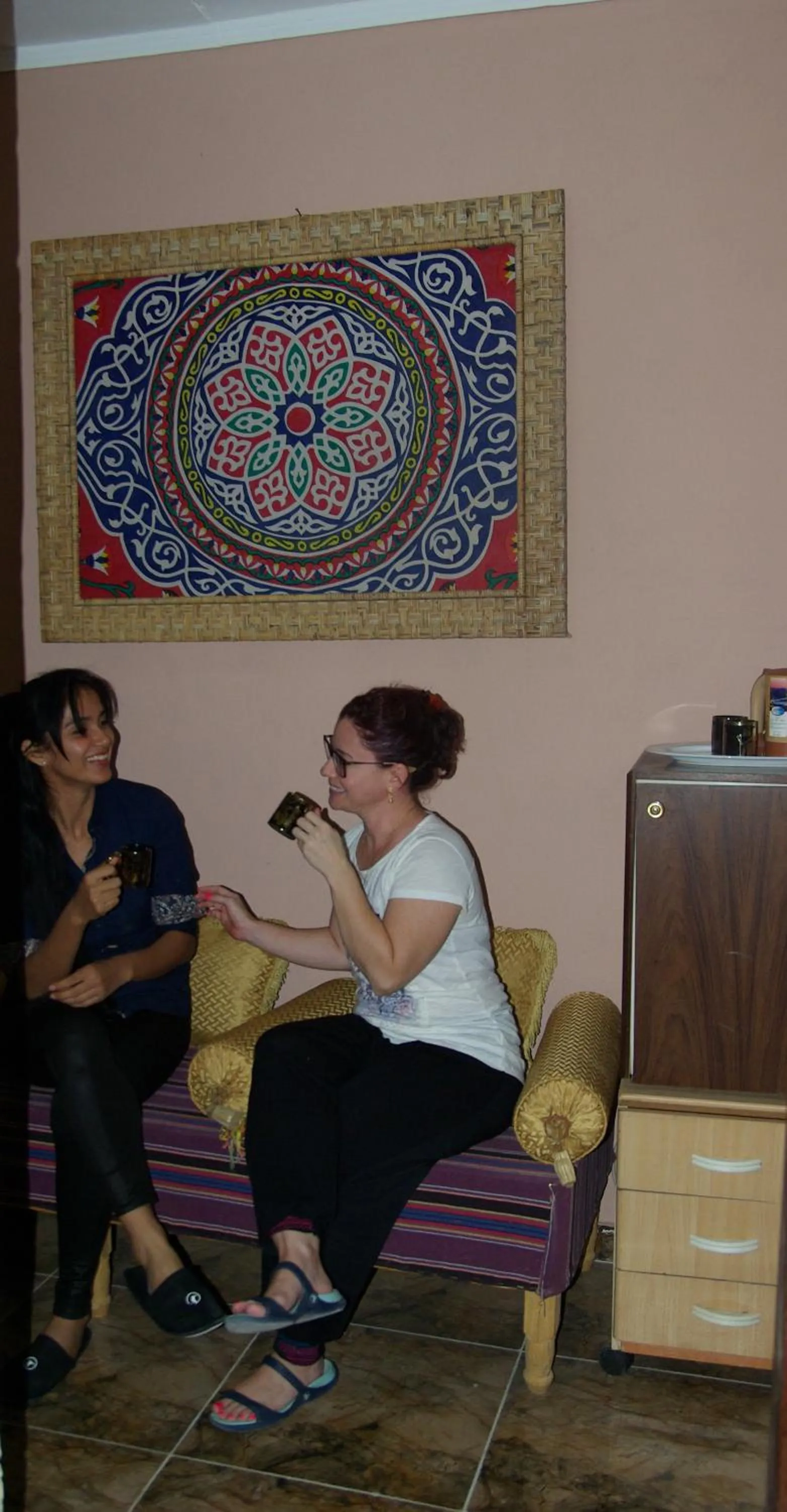 group of guests in Pyramids Luxor Hotel & SPA