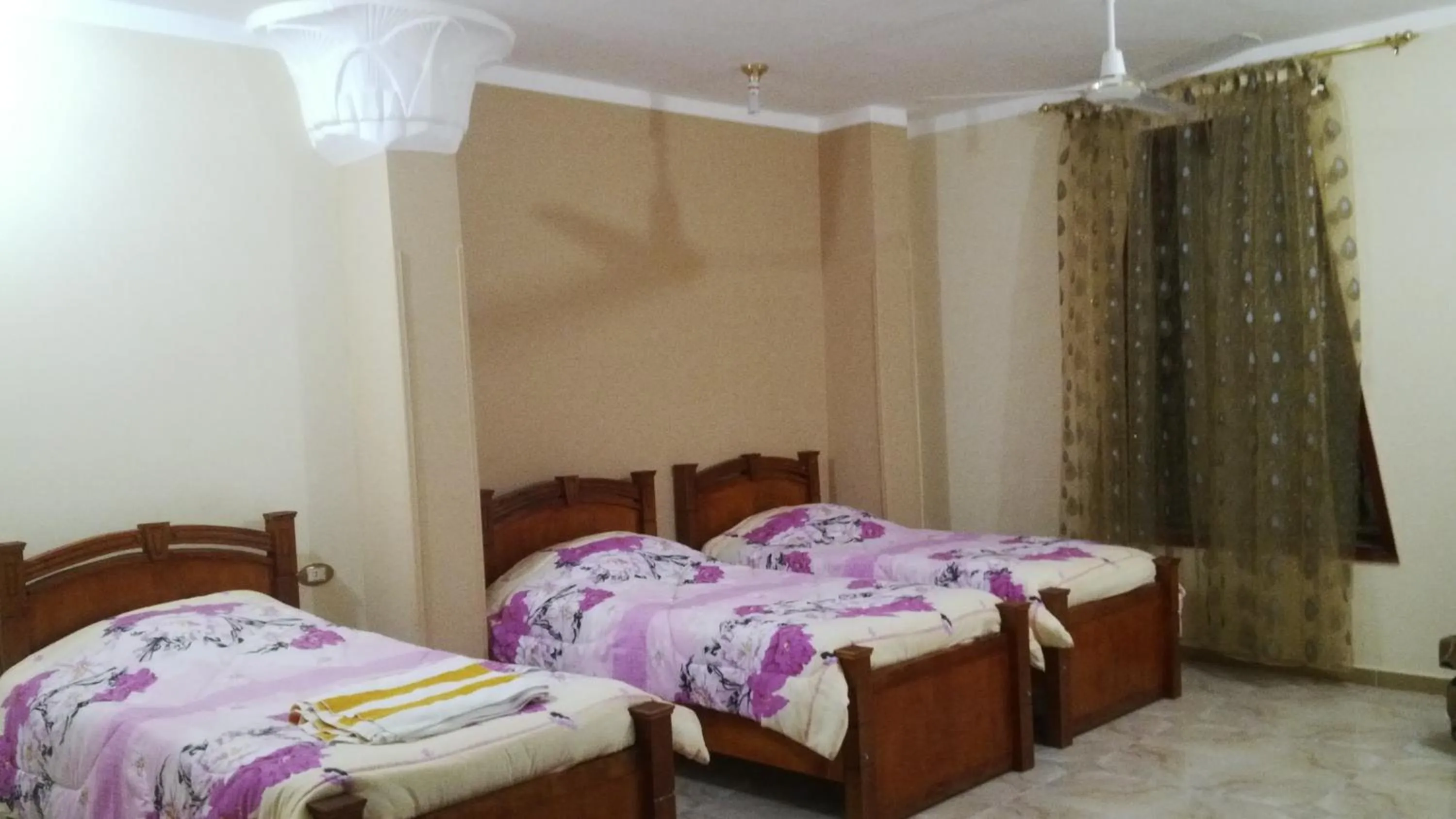 Bed in Pyramids Luxor Hotel & SPA