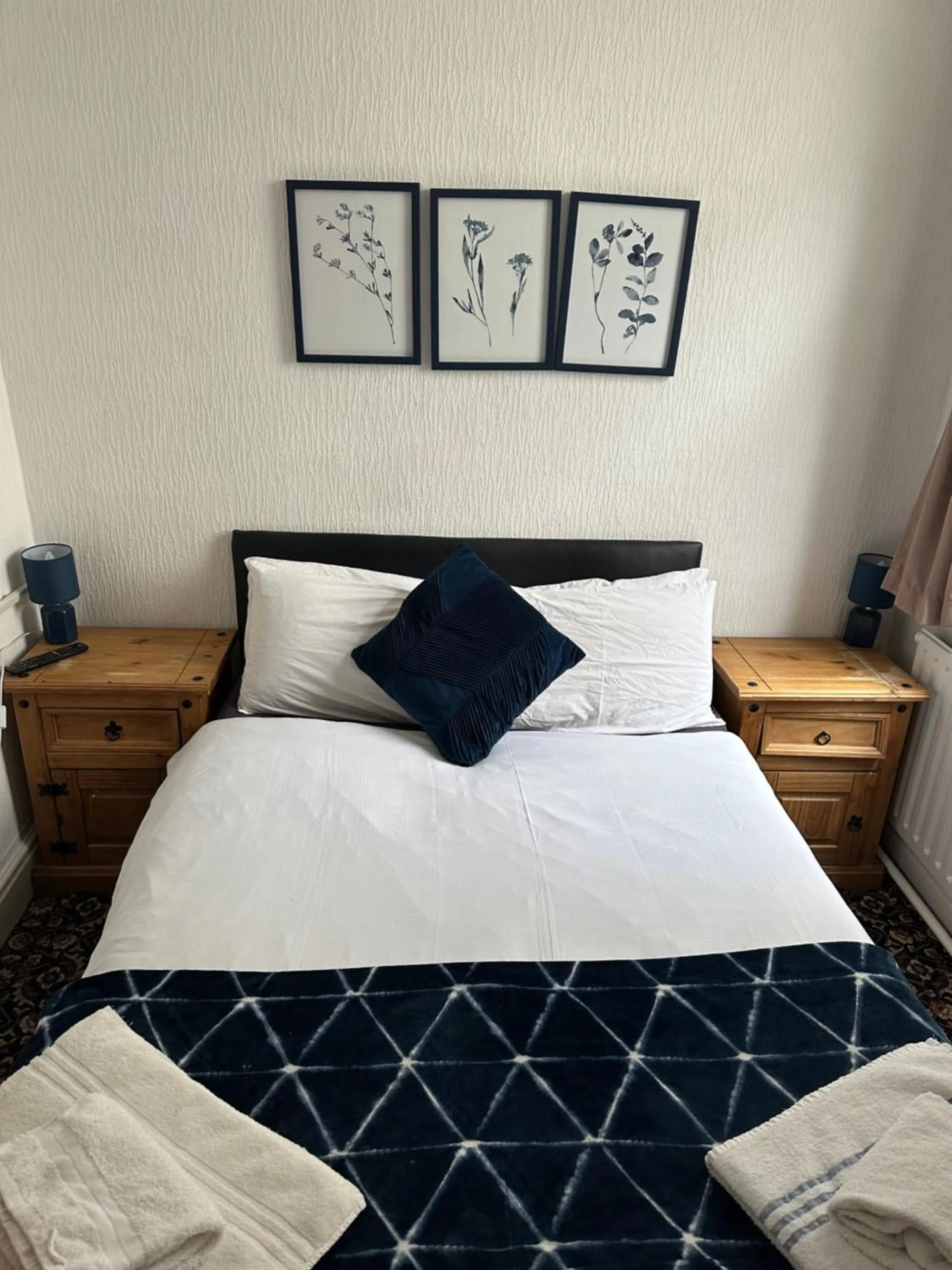 Bed in North Ocean Hotel