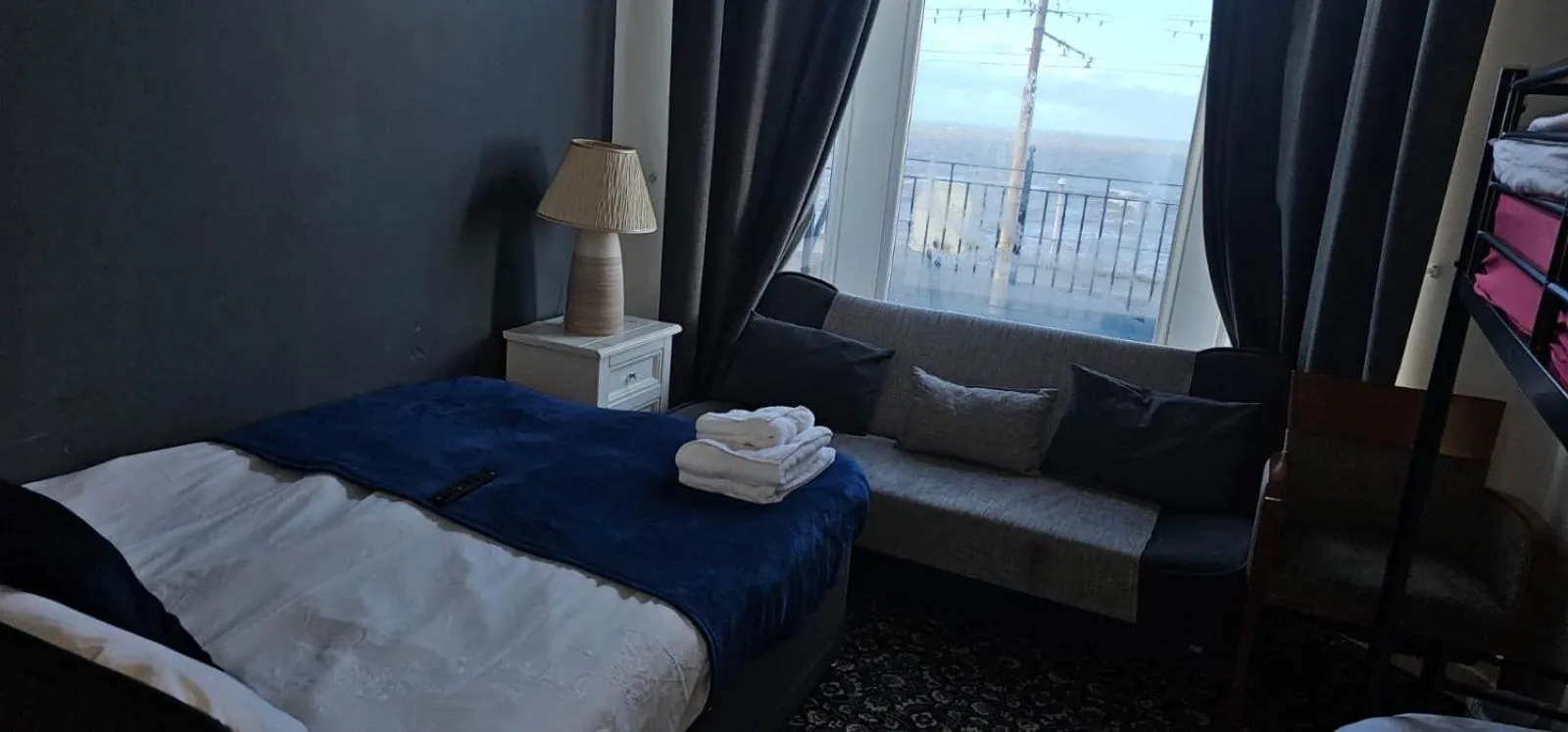 Bed in North Ocean Hotel