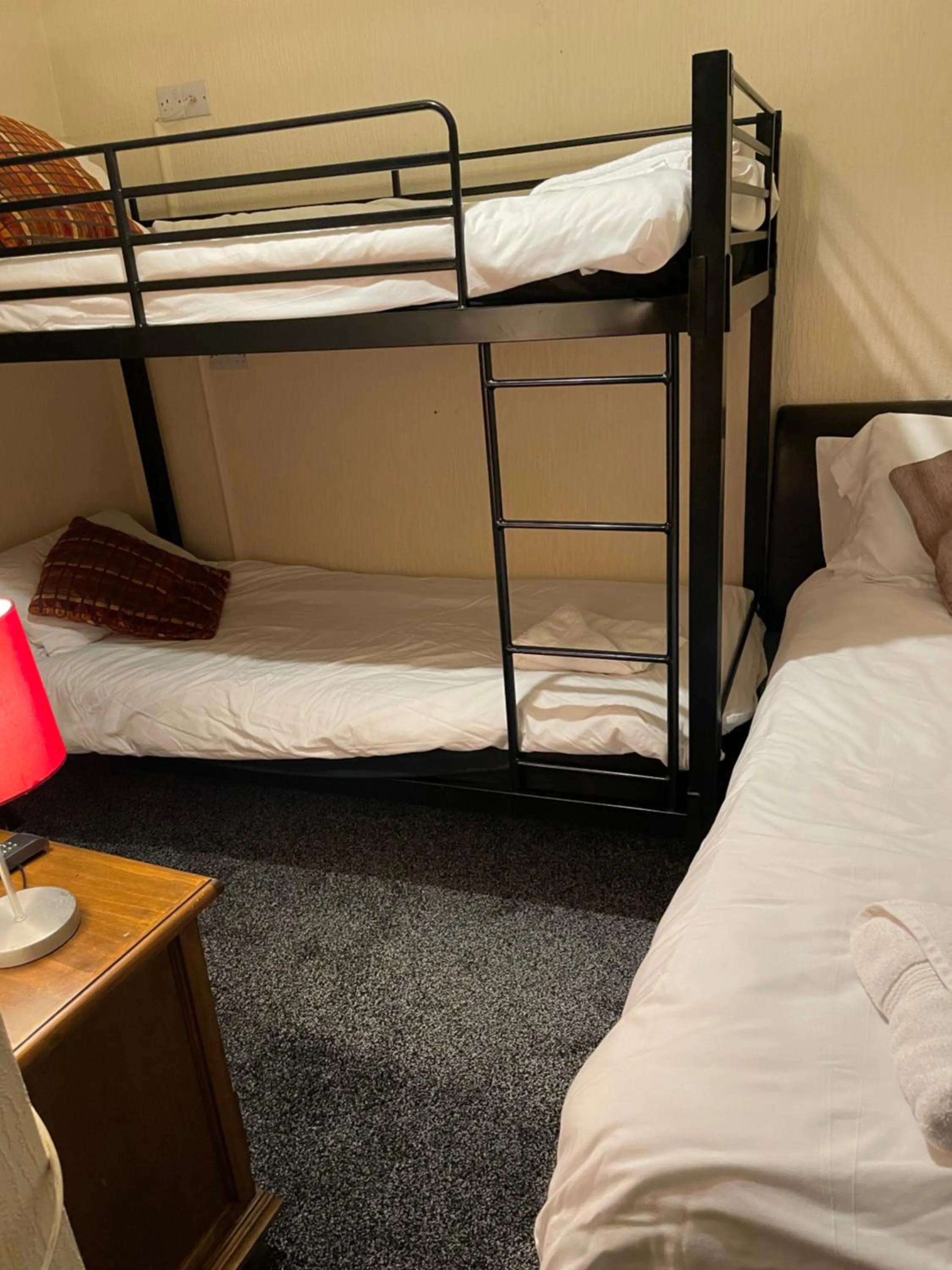 Bed in North Ocean Hotel