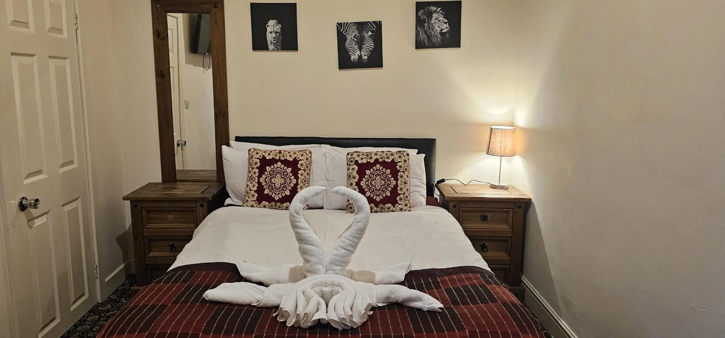 Bed in North Ocean Hotel