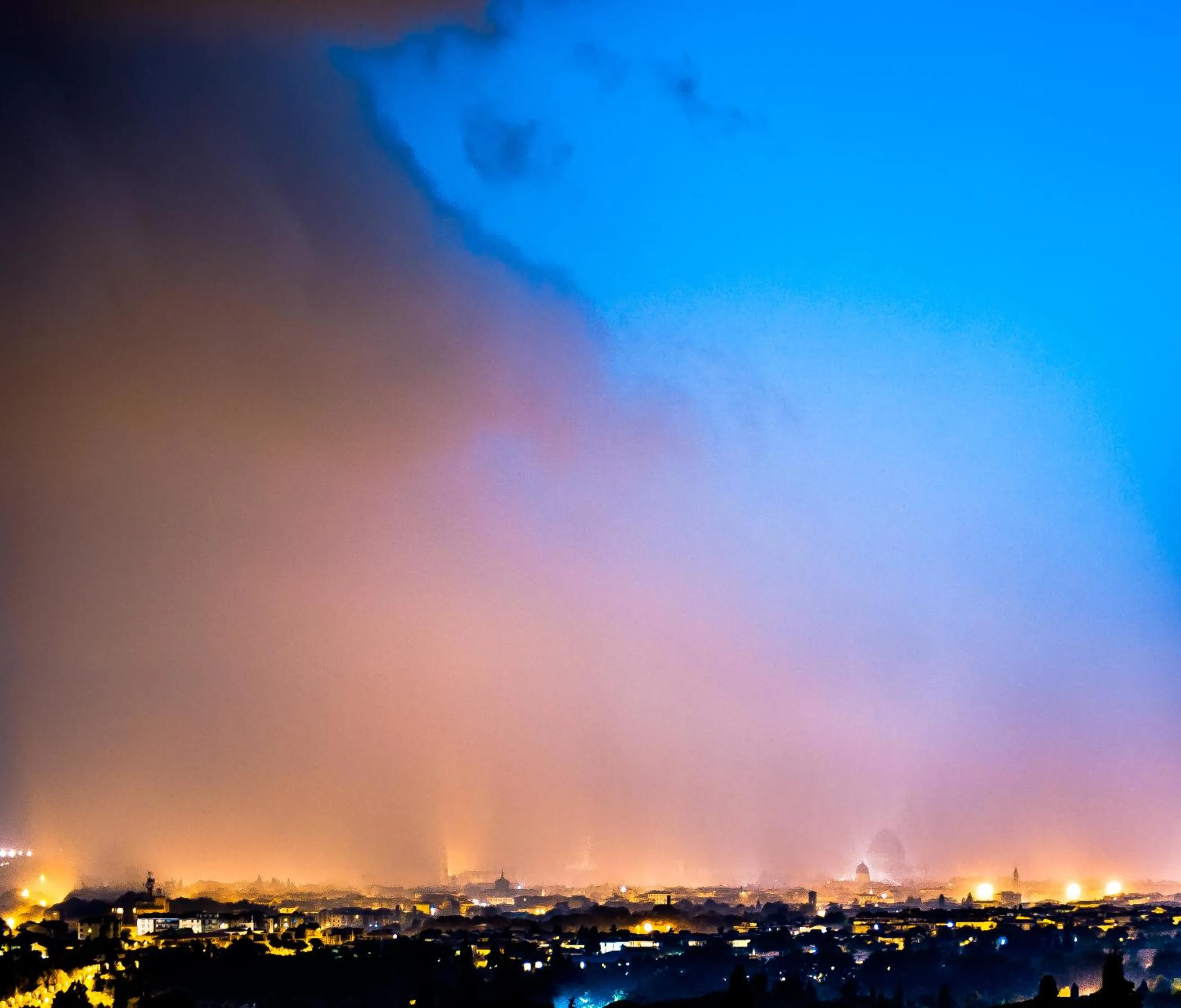 City view in Castello di Montalbano
