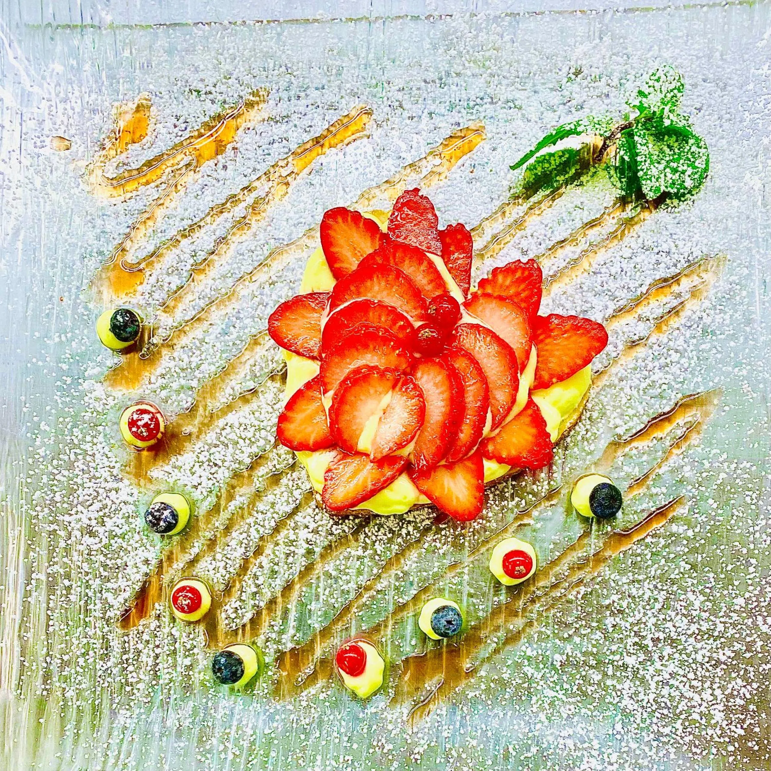 Food close-up in Castello di Montalbano