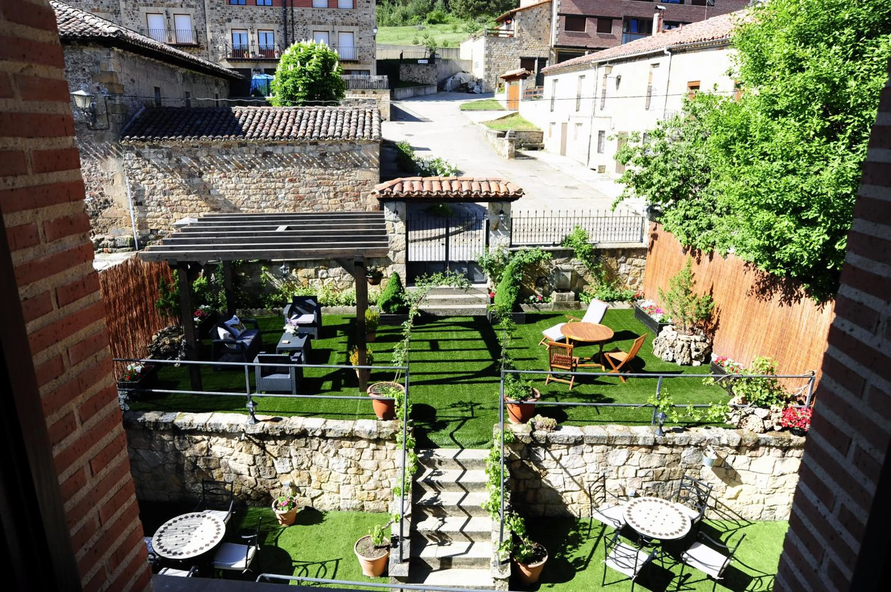 Garden view in Lagunas de Urbión